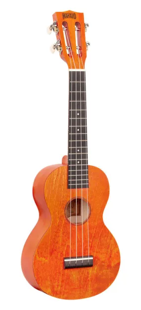 Mahalo Island Series ML2OS Concert Ukulele - Orange Sunset