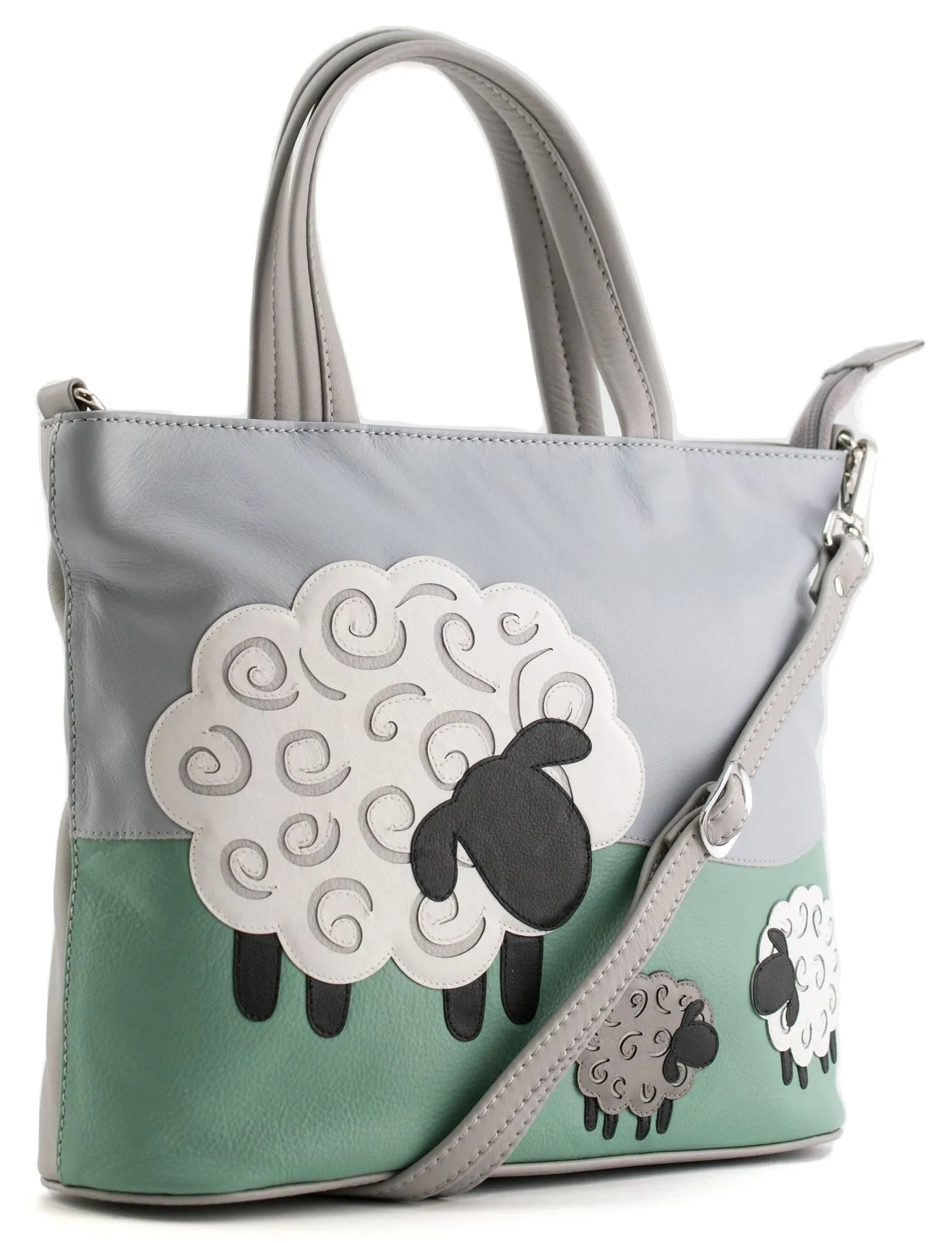 Mala Leather Valais Collection Leather Grab/Shoulder Bag 7366_21