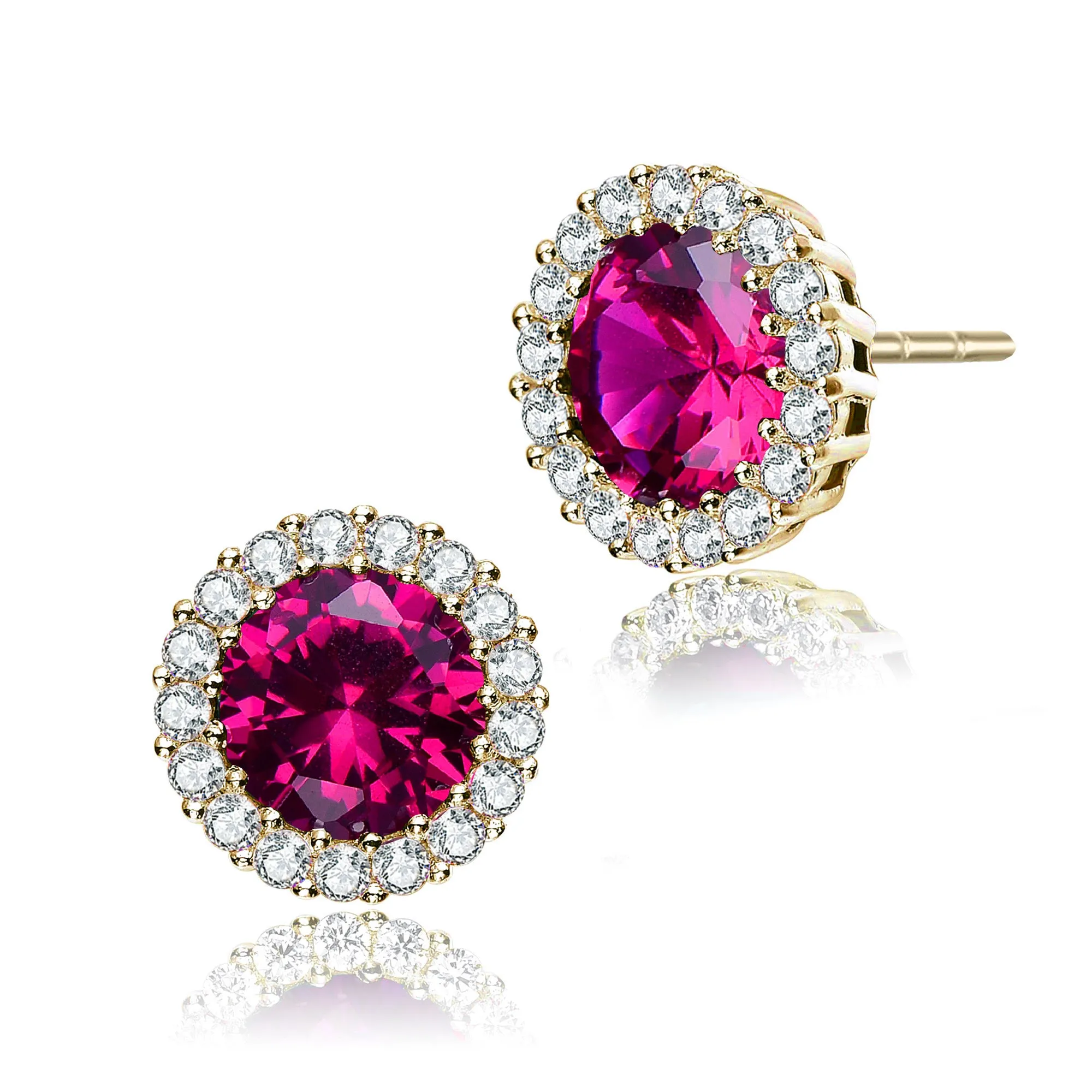 Marie Ciel Button Earrings