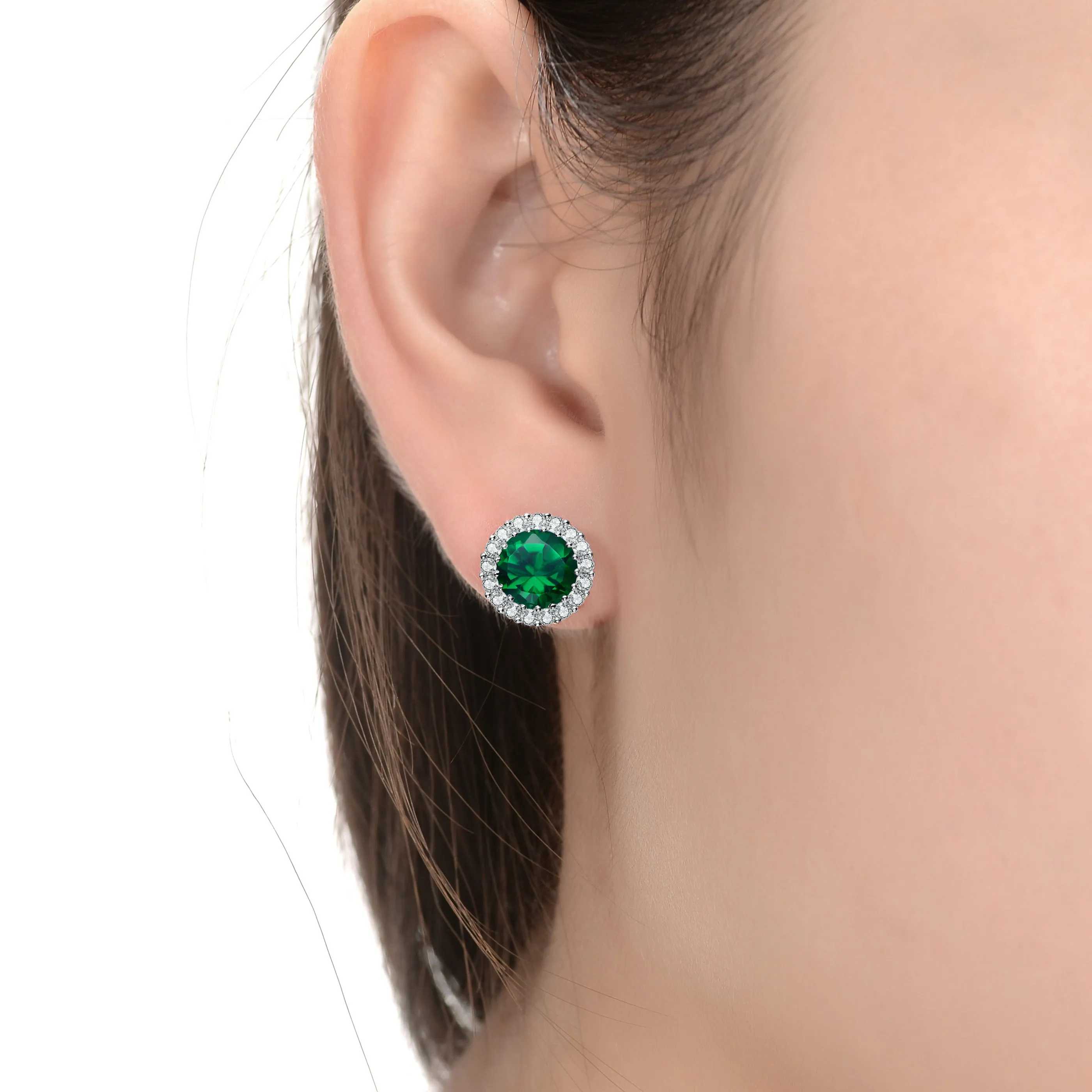 Marie Ciel Button Earrings
