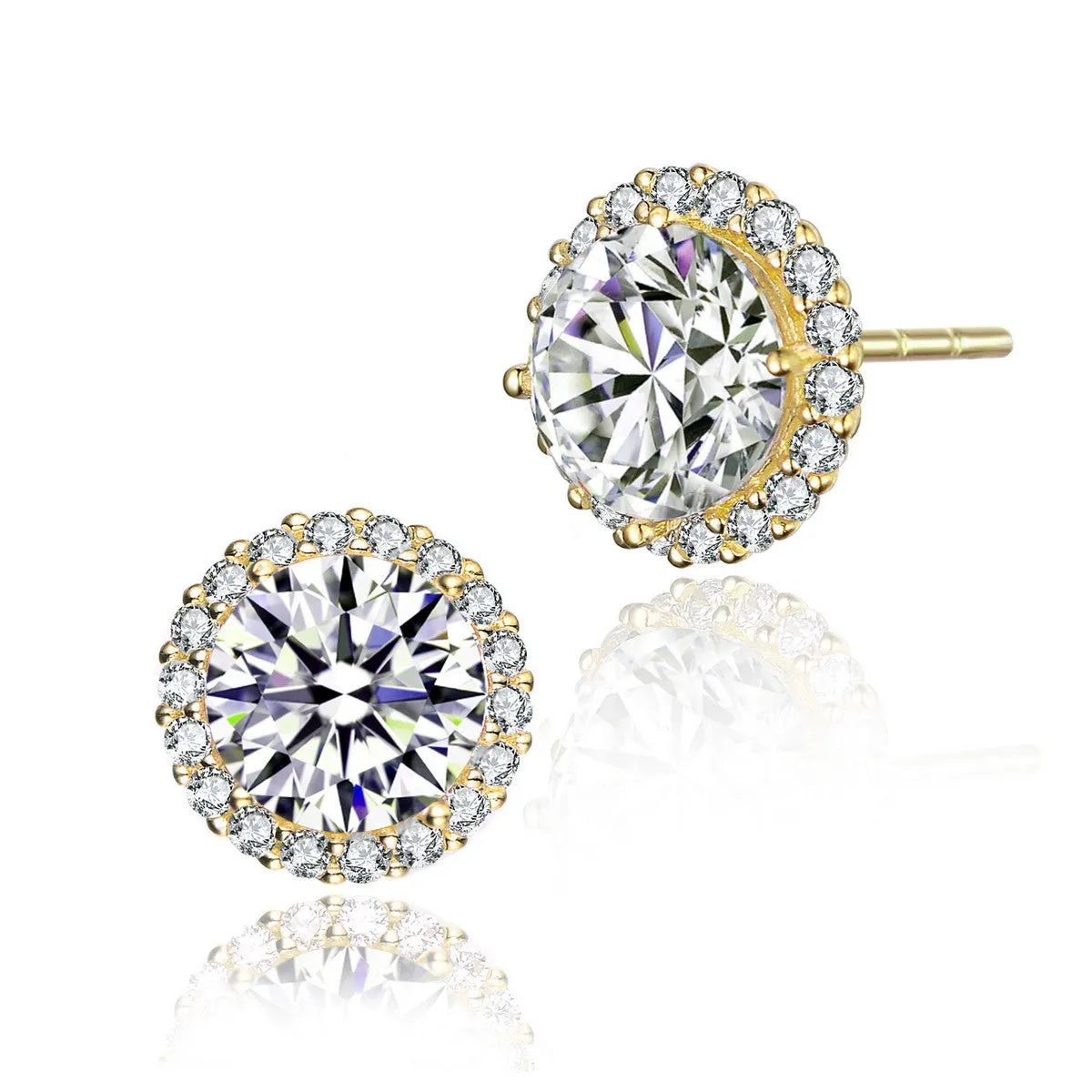 Marie Ciel Button Earrings