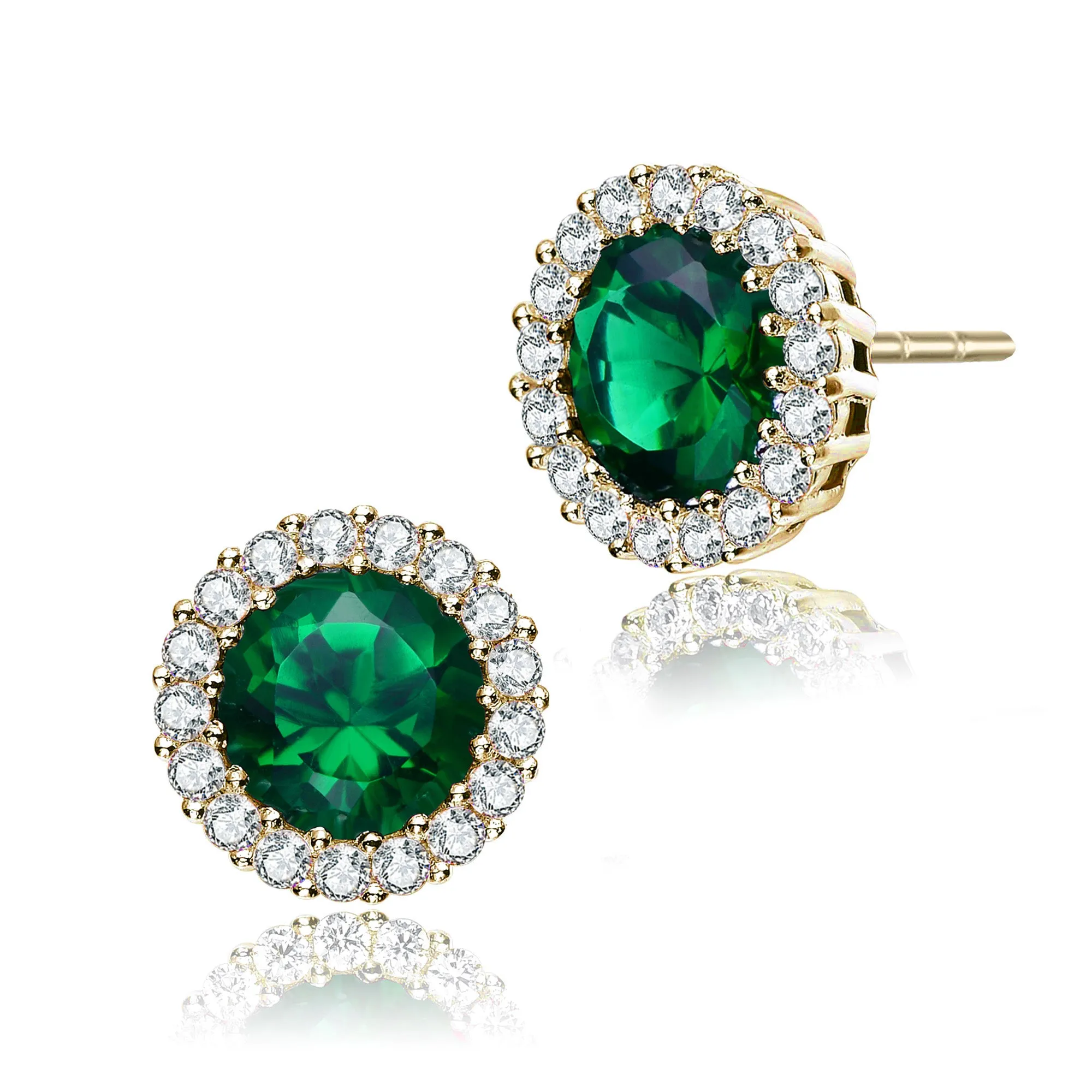 Marie Ciel Button Earrings