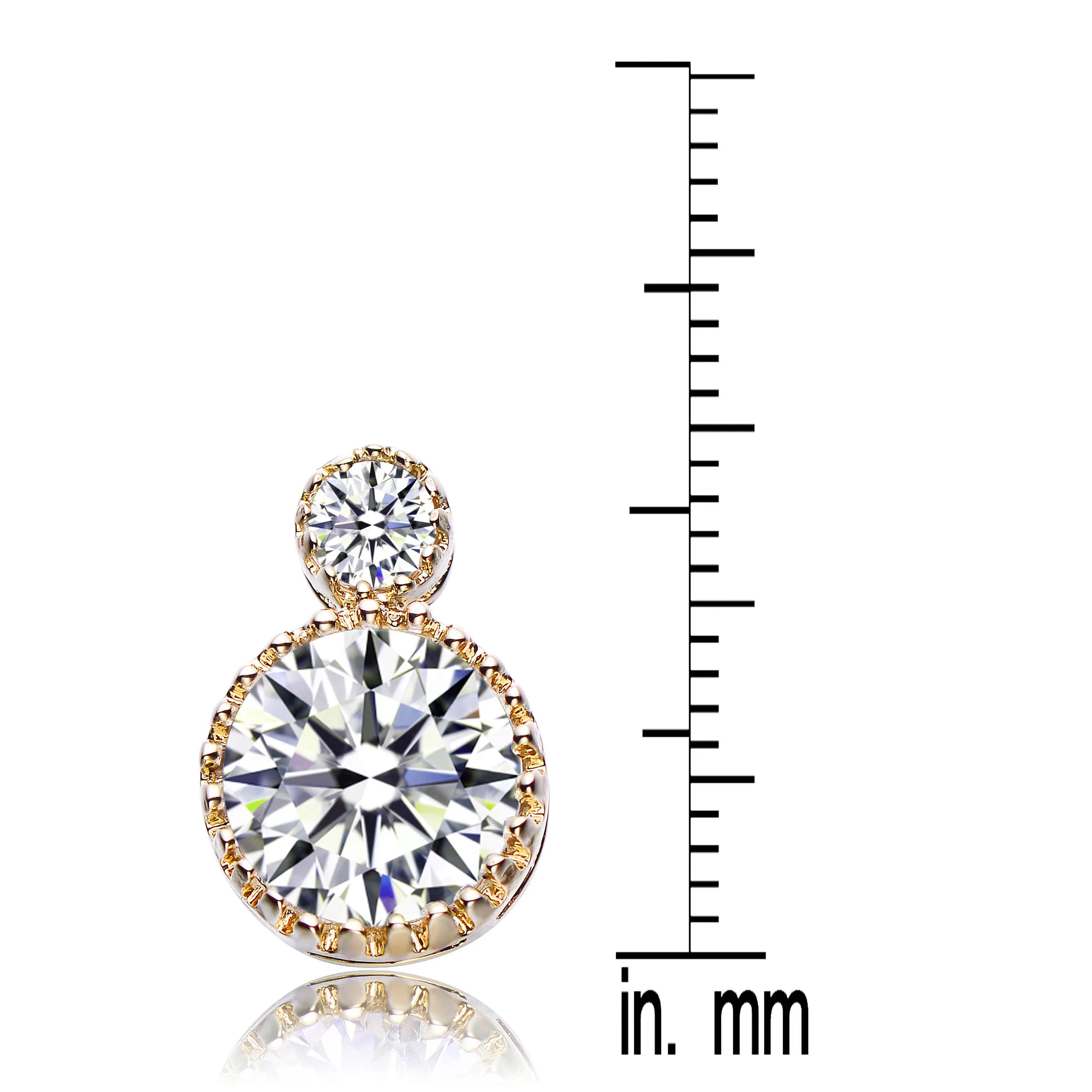 Marie Double Circle Last Pair Earrings