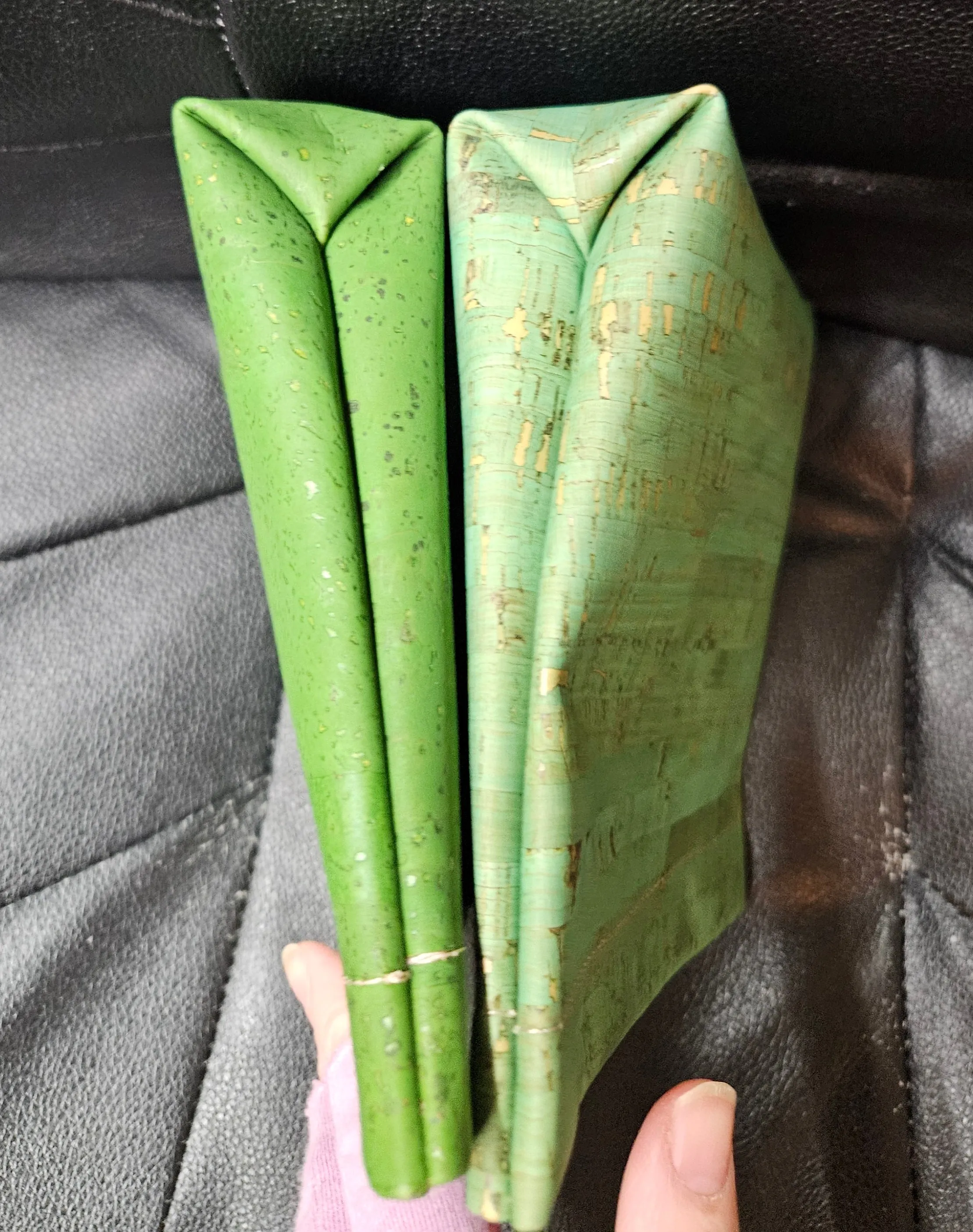 Medium Cork Snap Pouches