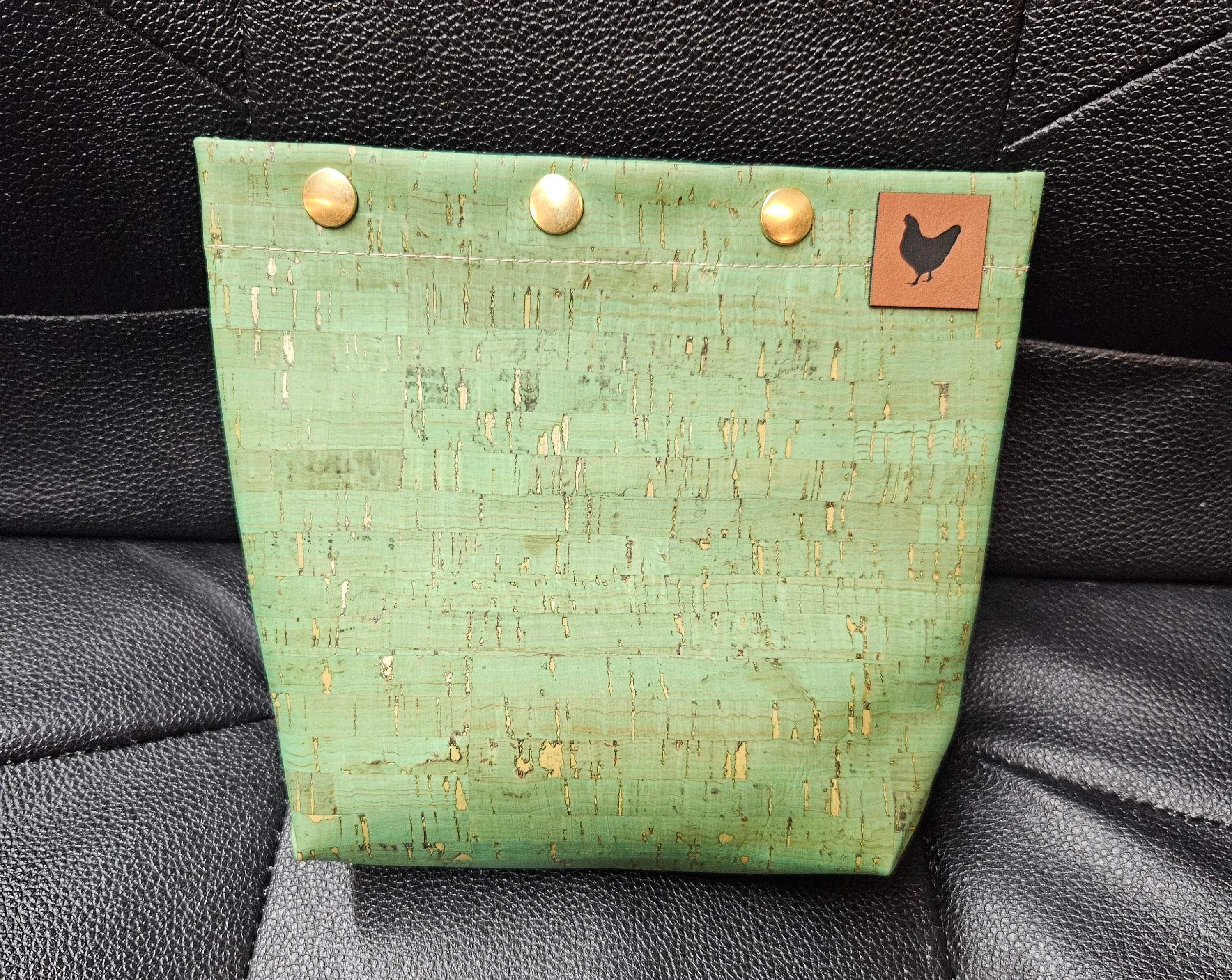 Medium Cork Snap Pouches