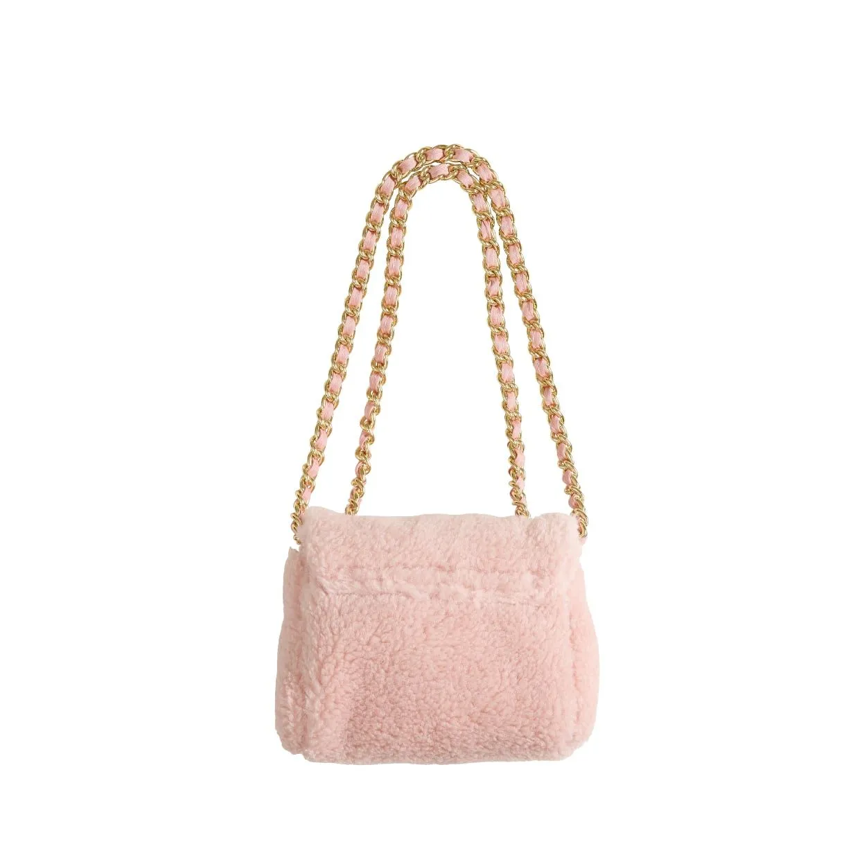 Milledeux® Small Teddy chain bag – Antique mauve