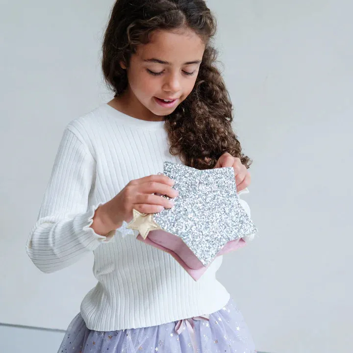 Mimi & Lula Sparkly Glitter Star Bag
