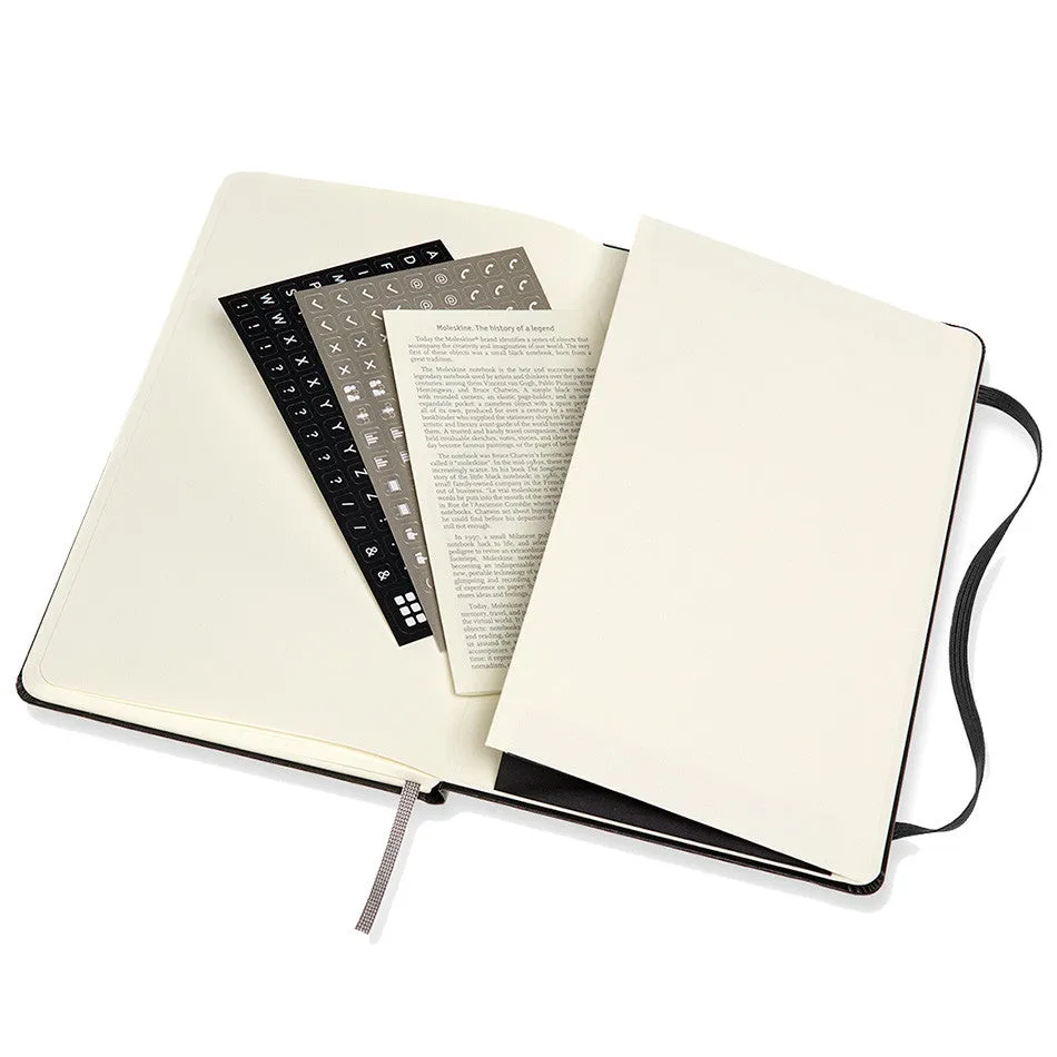 Moleskine Pro Notebook Hard Cover Large 135x210 Black