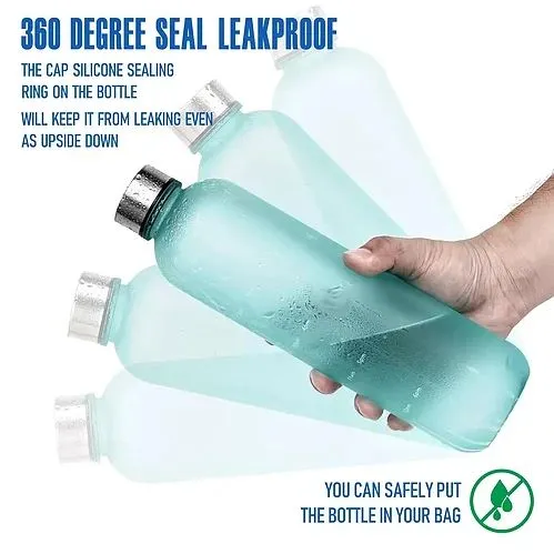 New Years Motivational Water Bottle