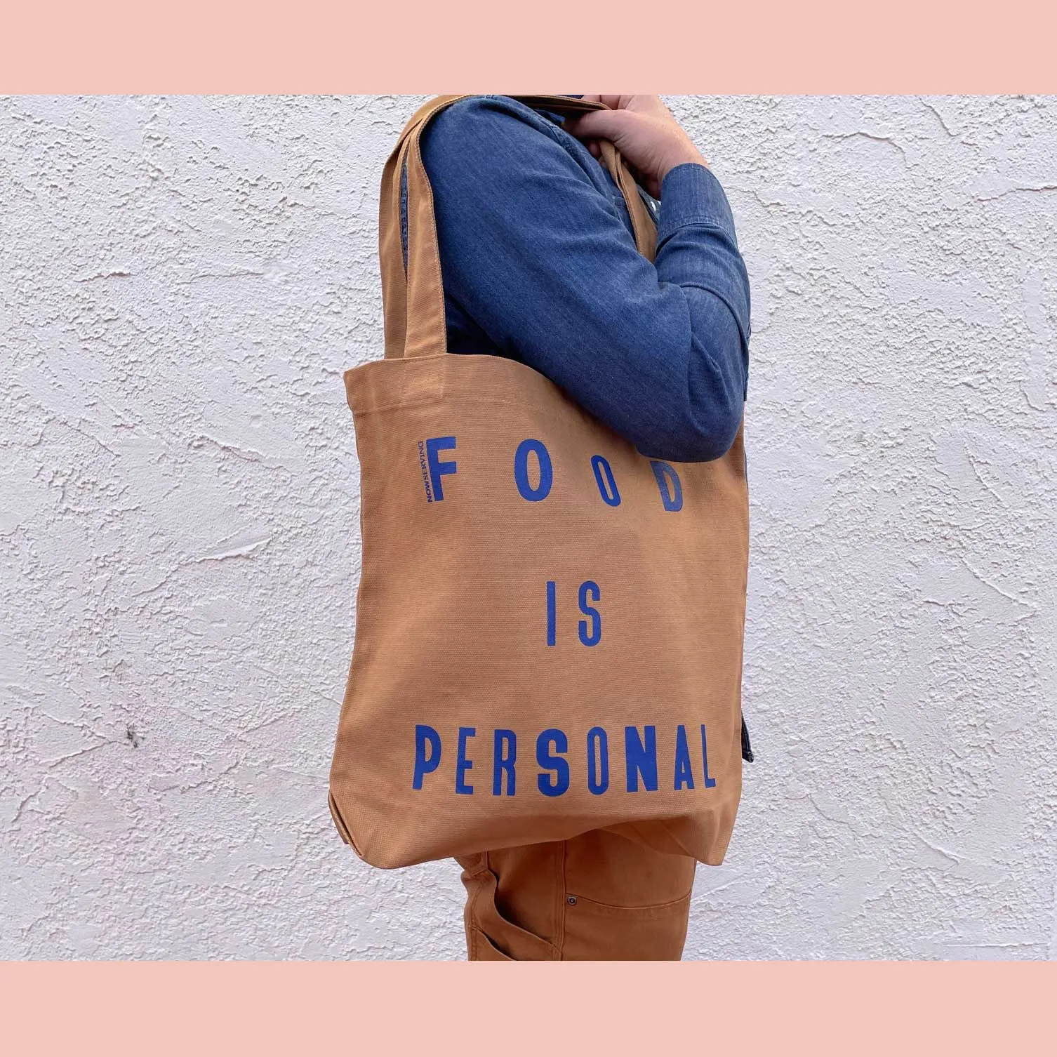 Now Serving: Food is Personal/Political Tote Bag