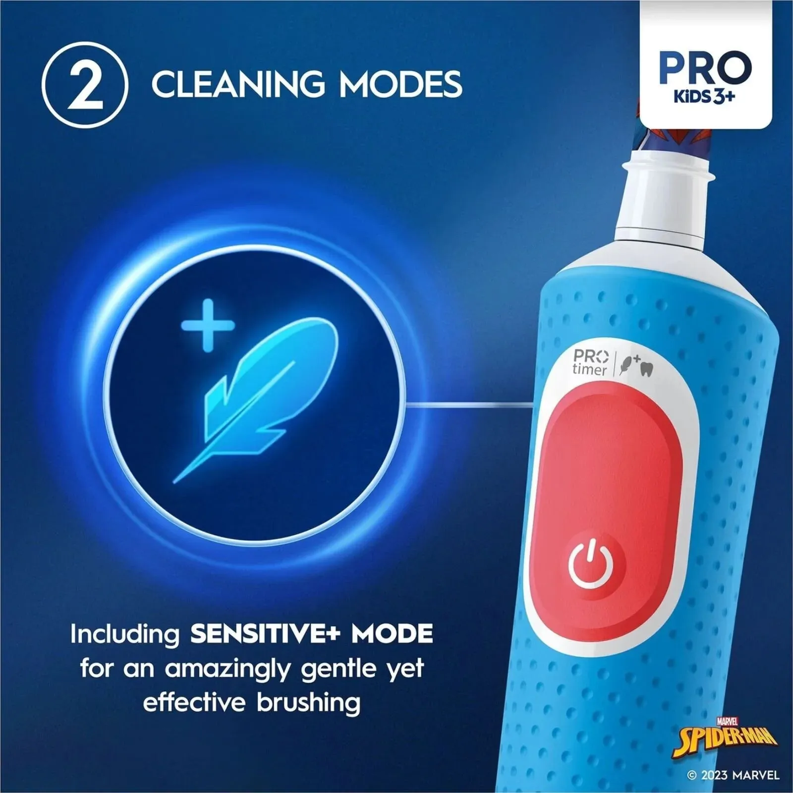 Oral-B Vitality Pro Kids Electric Toothbrush - Spider-Man