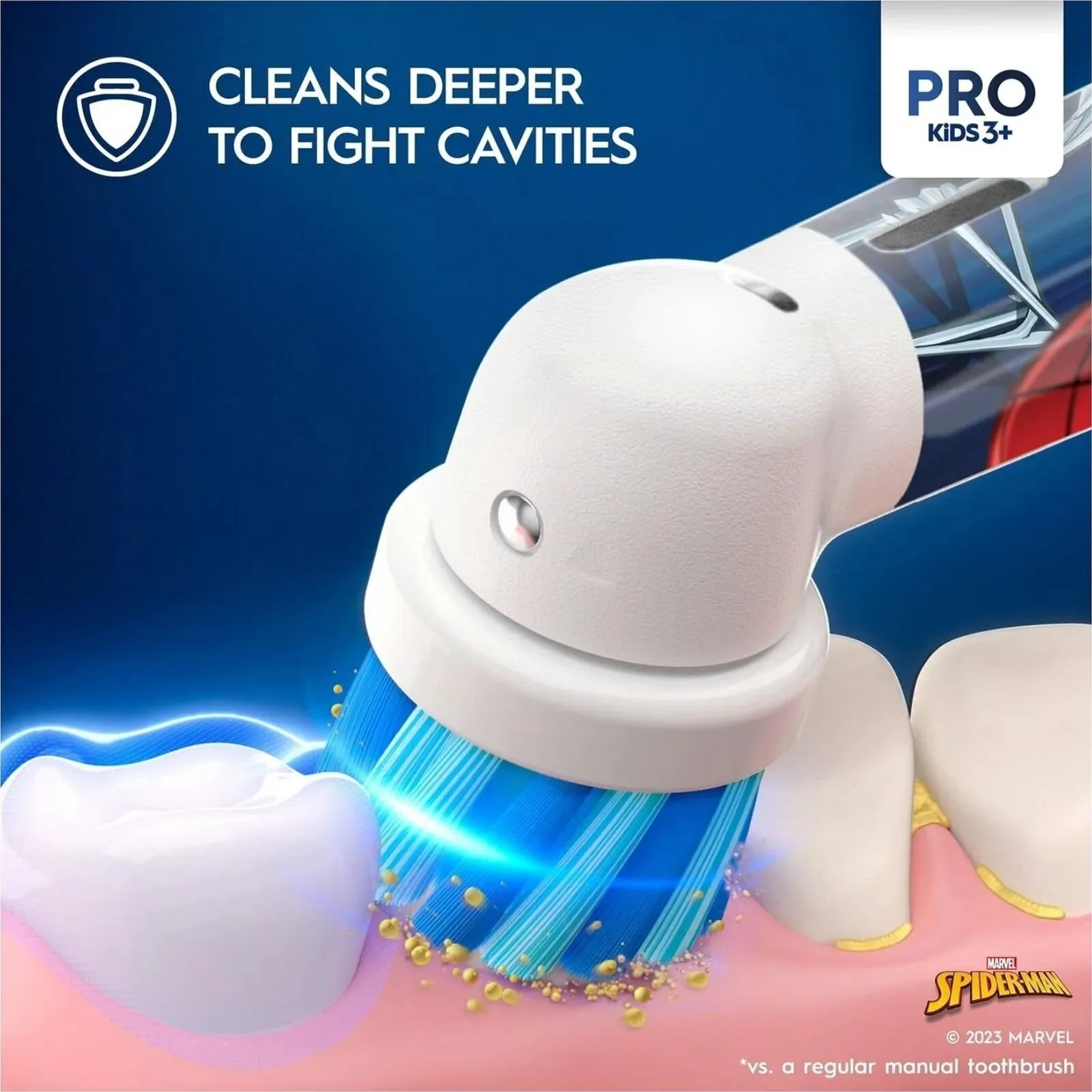 Oral-B Vitality Pro Kids Electric Toothbrush - Spider-Man