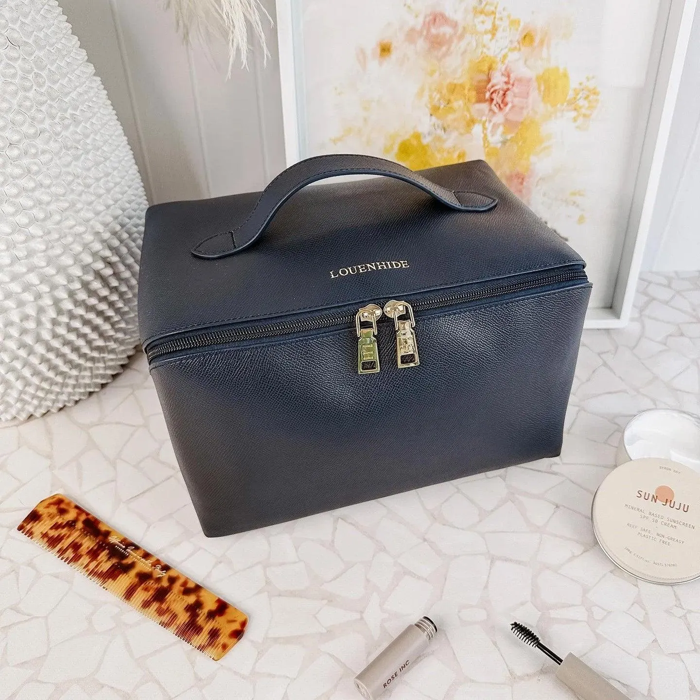 Orion Cosmetic Case | Navy