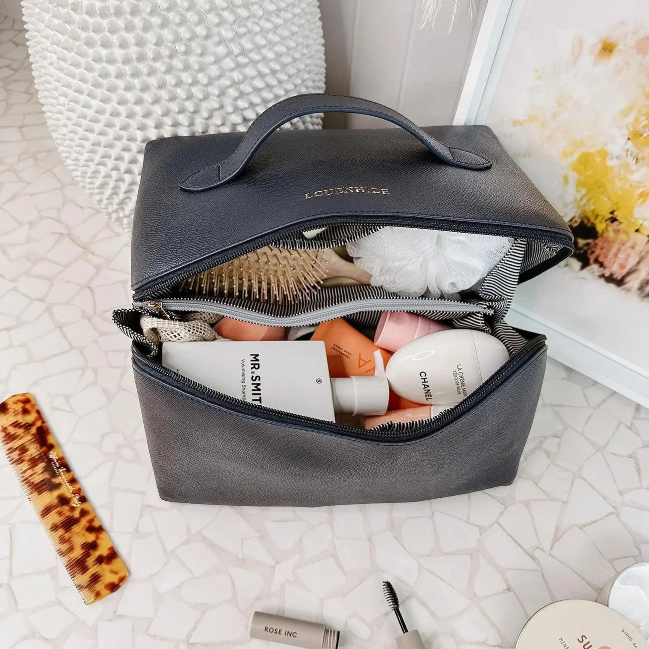 Orion Cosmetic Case | Navy