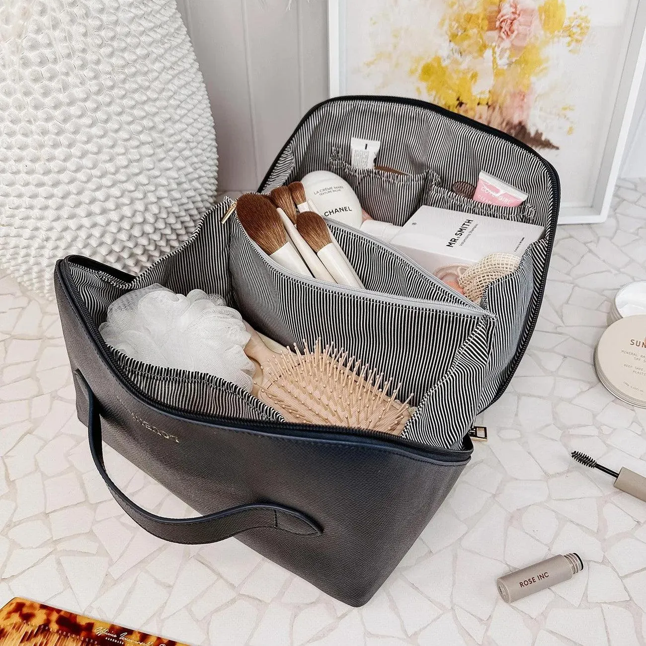 Orion Cosmetic Case | Navy