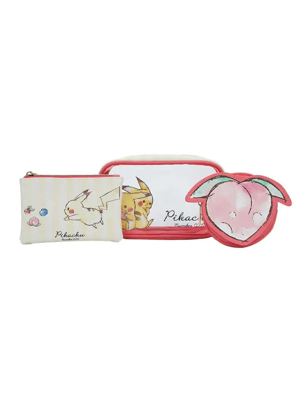 Pokémon Set of 3 Travel Pouches