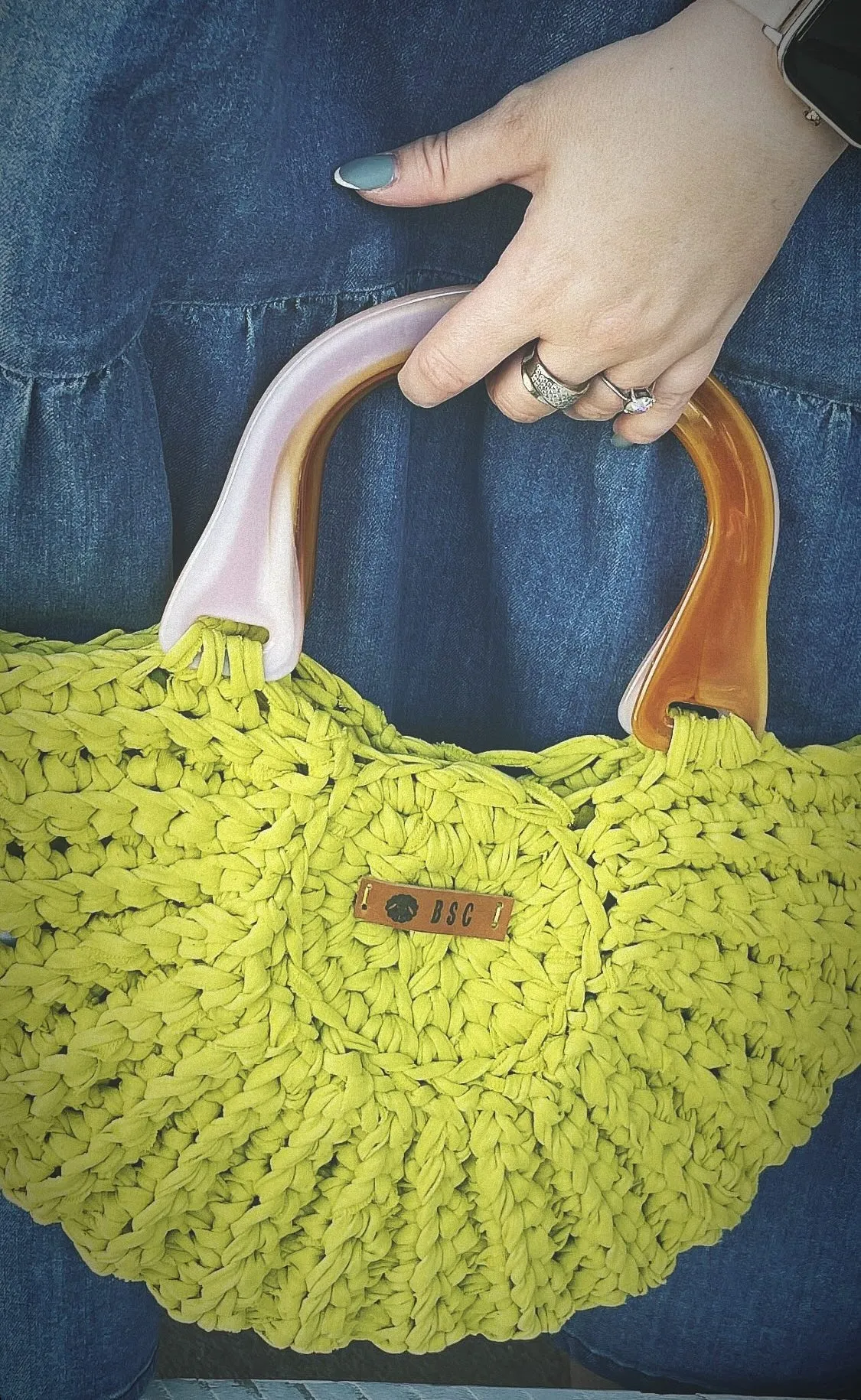 "Torba od pistaća" Handbag