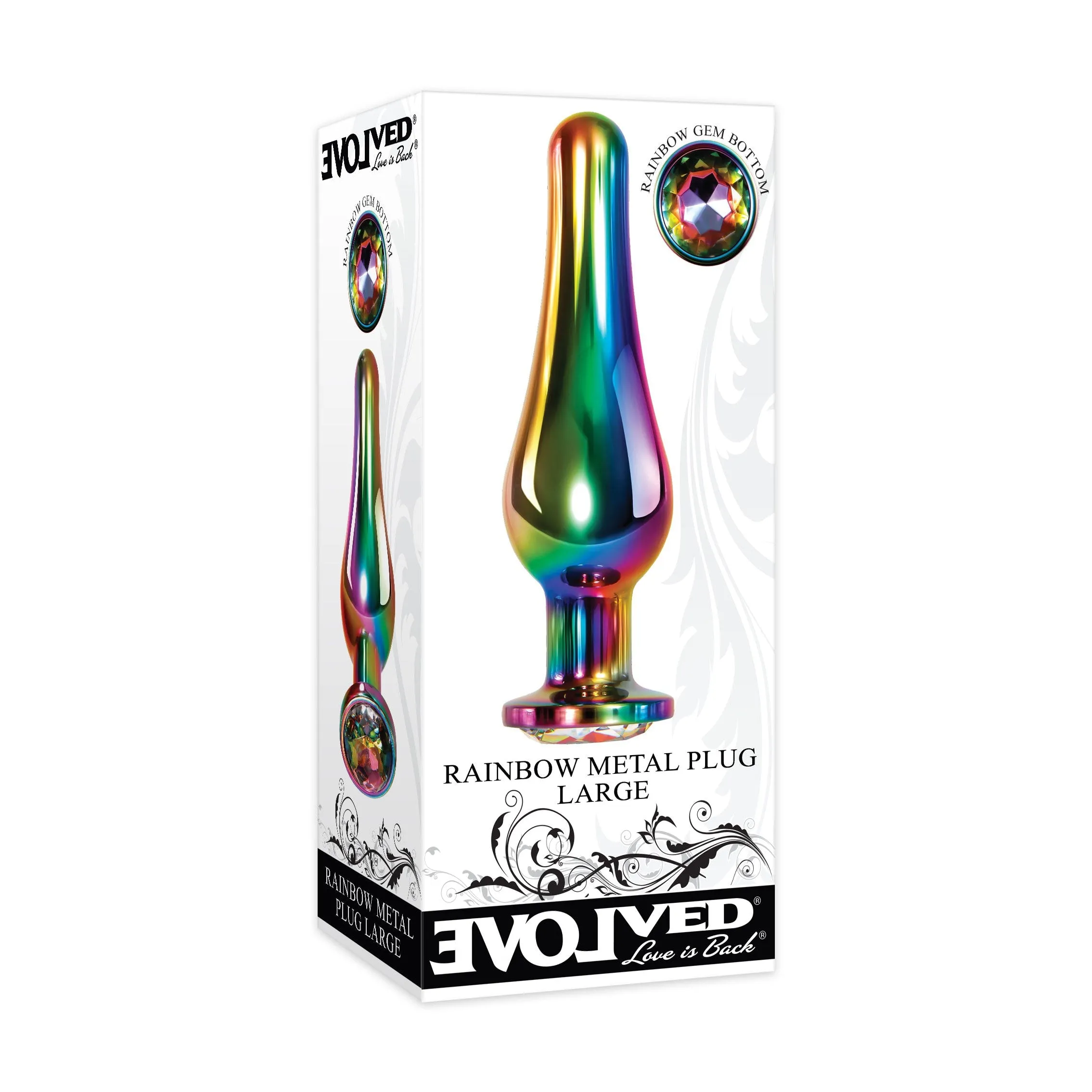 Rainbow Metal Plug - Large
