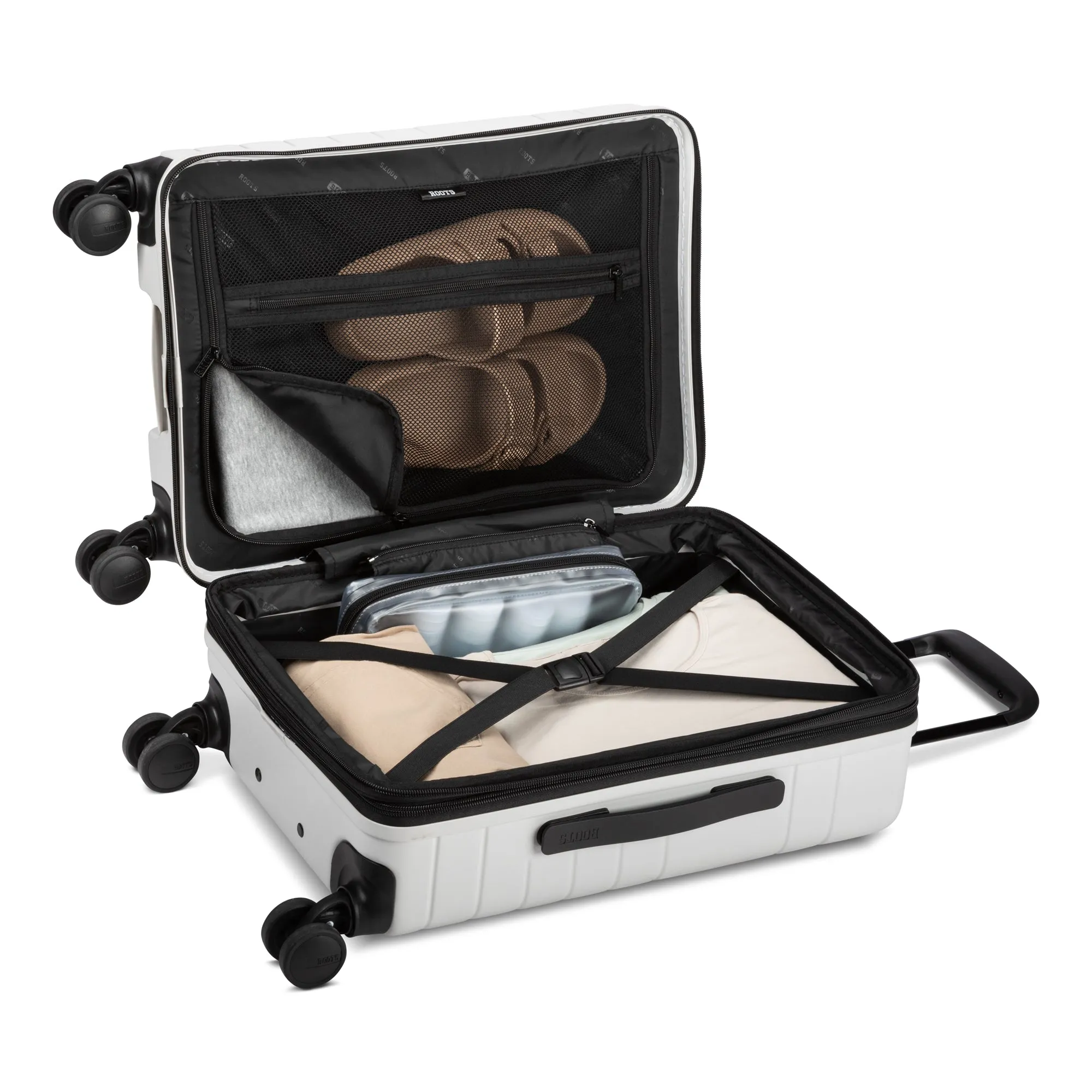 Roots Travel Expandable Spinner 19" Carry-On Luggage