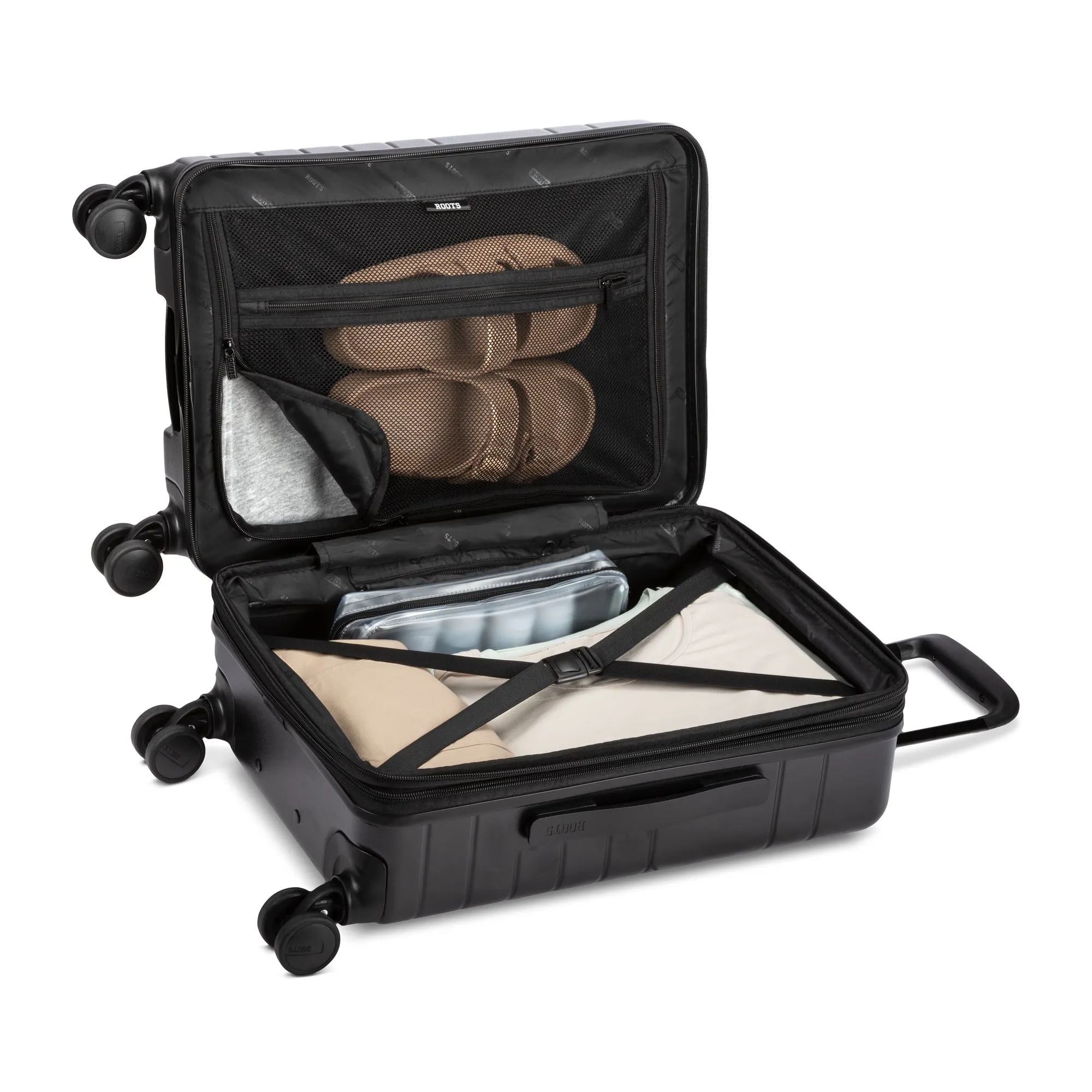 Roots Travel Expandable Spinner 19" Carry-On Luggage