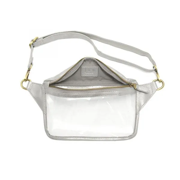 SILVER CLEAR SYLVIE BELT BAG