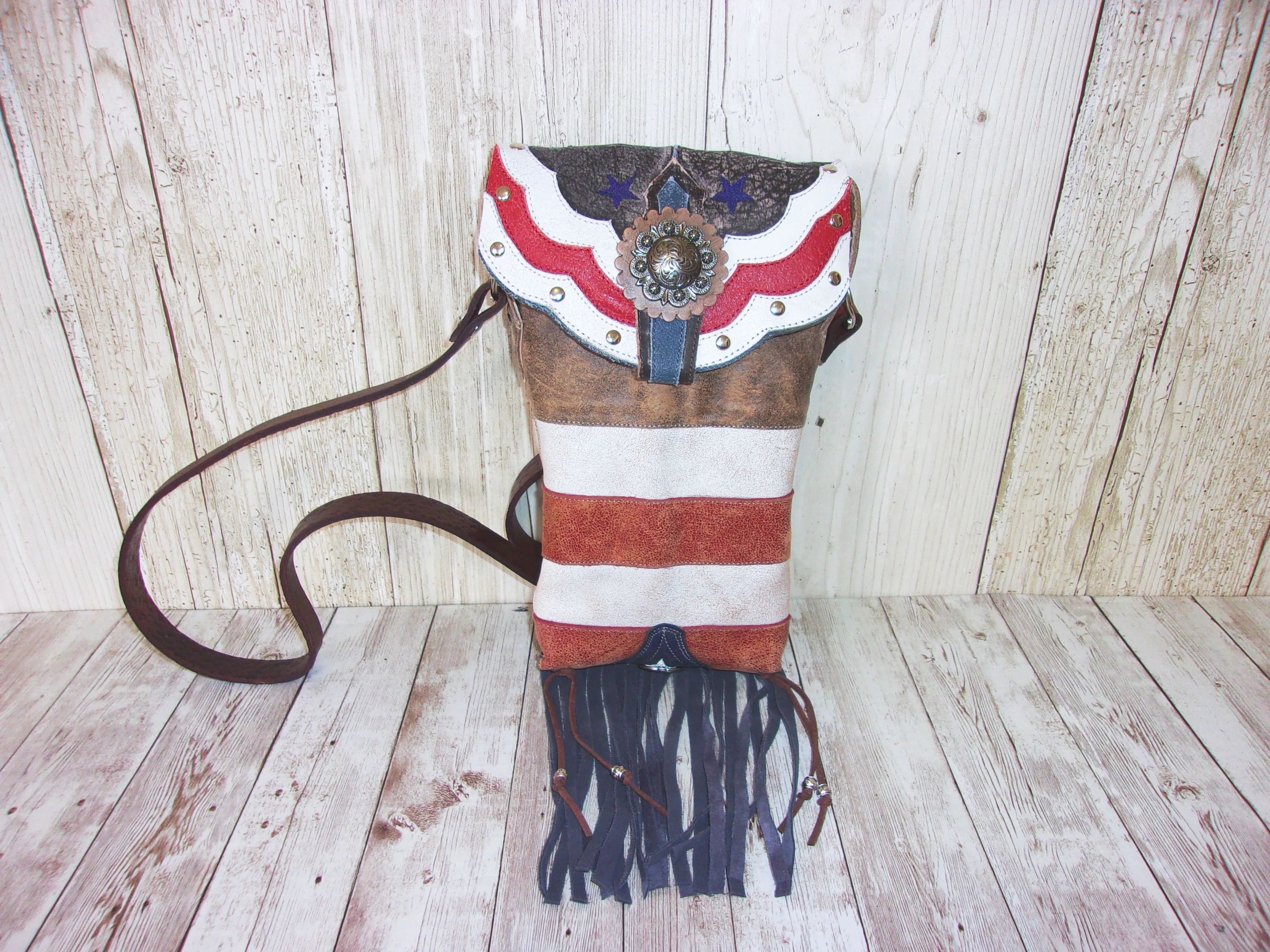Small Concealed Carry Purse with Fringe CB87
