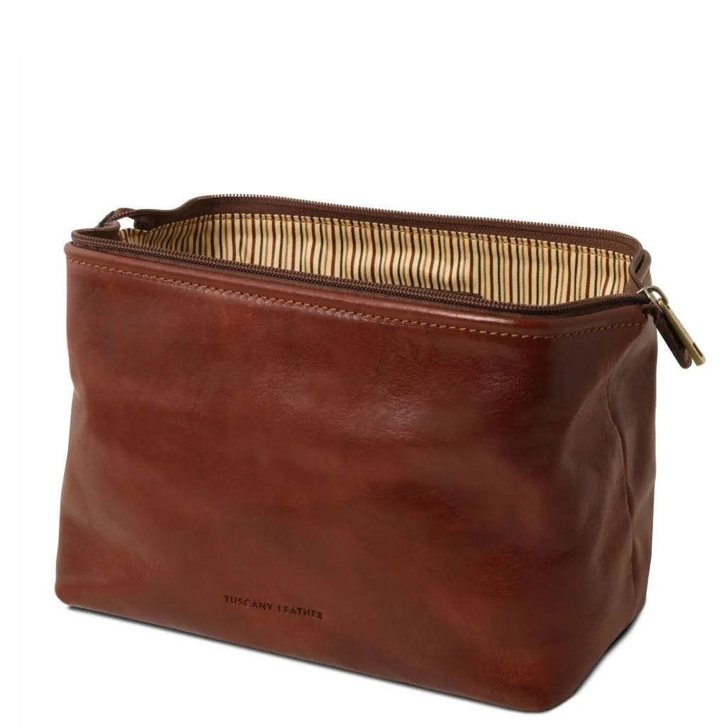 Smarty - Leather toiletry bag - Small size | TL141220