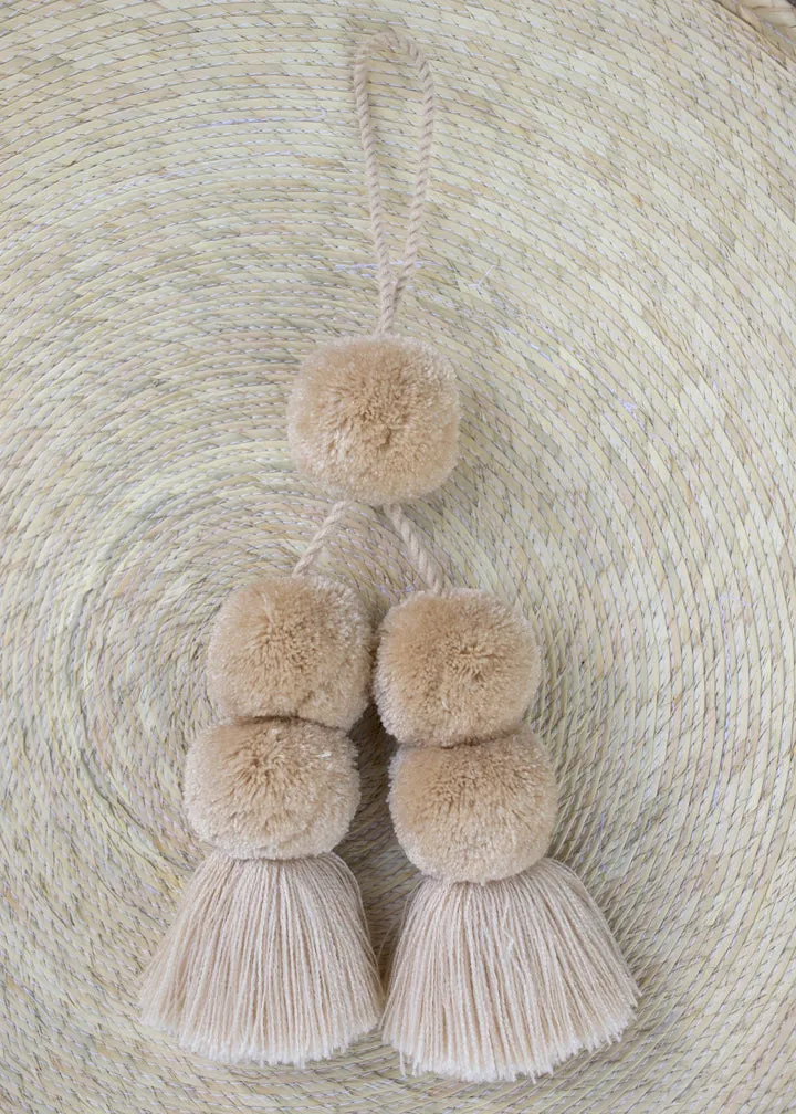 Solid Colour Pompoms - 12 Colours