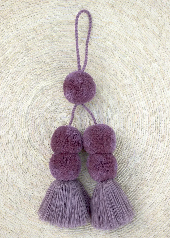 Solid Colour Pompoms - 12 Colours