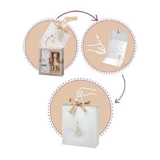 Sophie the Giraffe - Tenderness Creation Gift Set Swaddle
