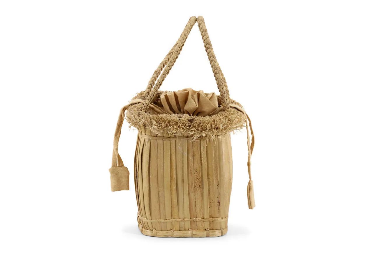 Square Water Hyacinth Bag Pattern puipui