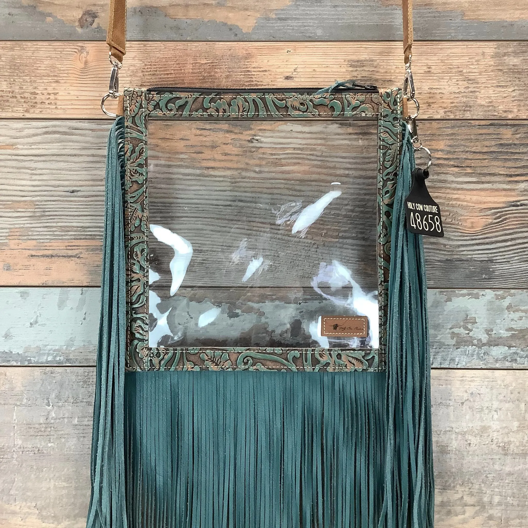 Stadium Crossbody with 18" Fringe- #48658