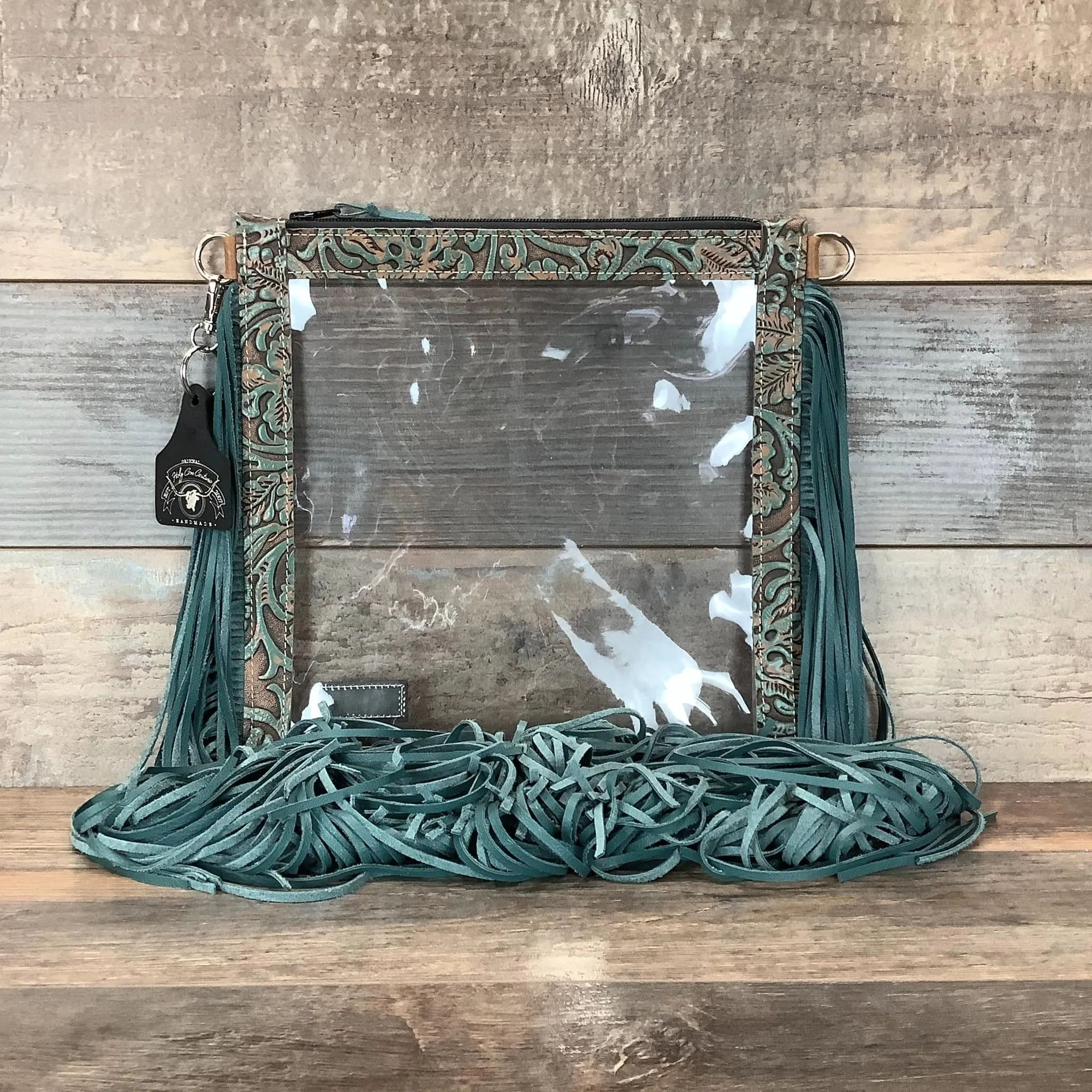 Stadium Crossbody with 18" Fringe- #48658