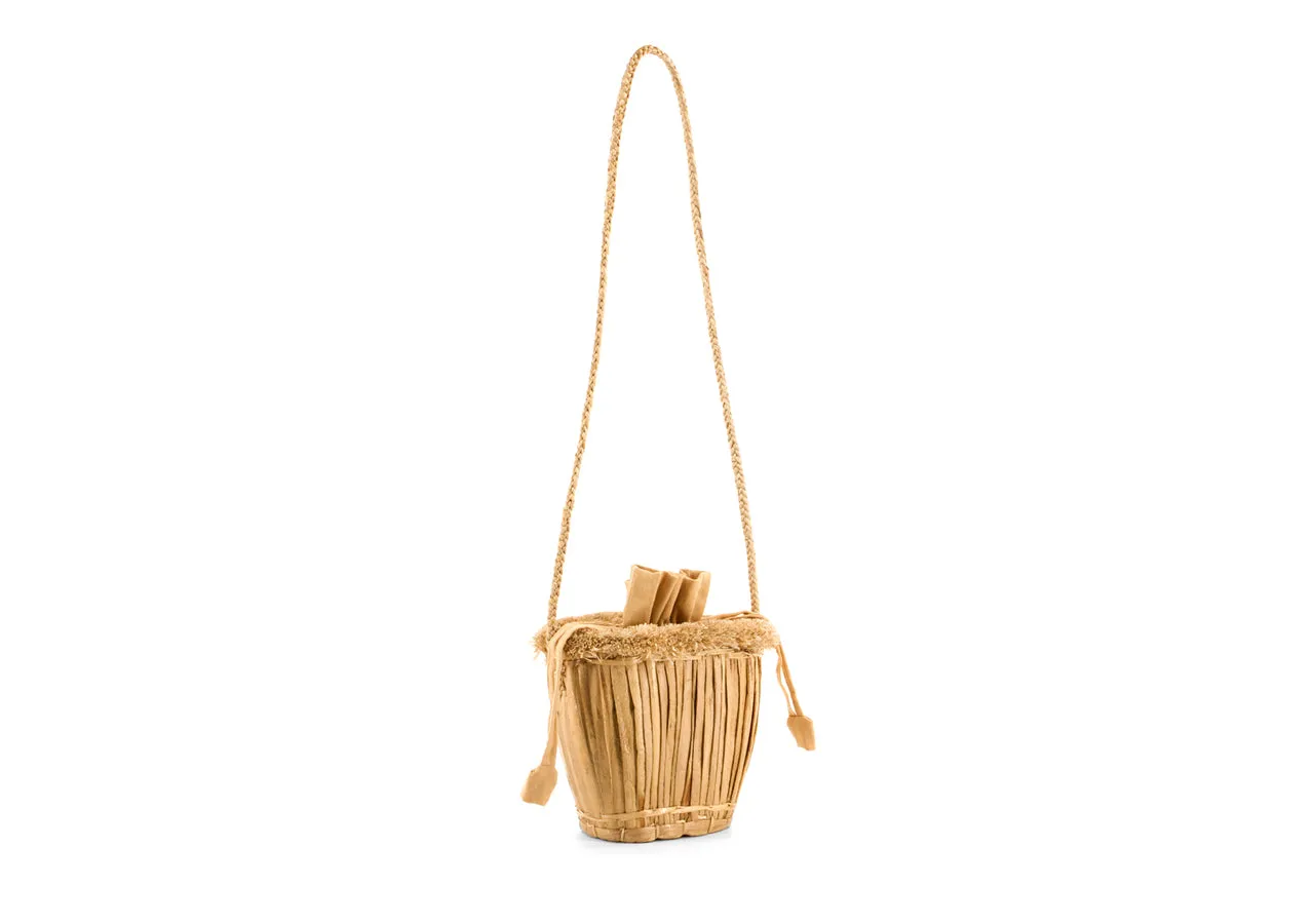 Straw Quilted Bag
