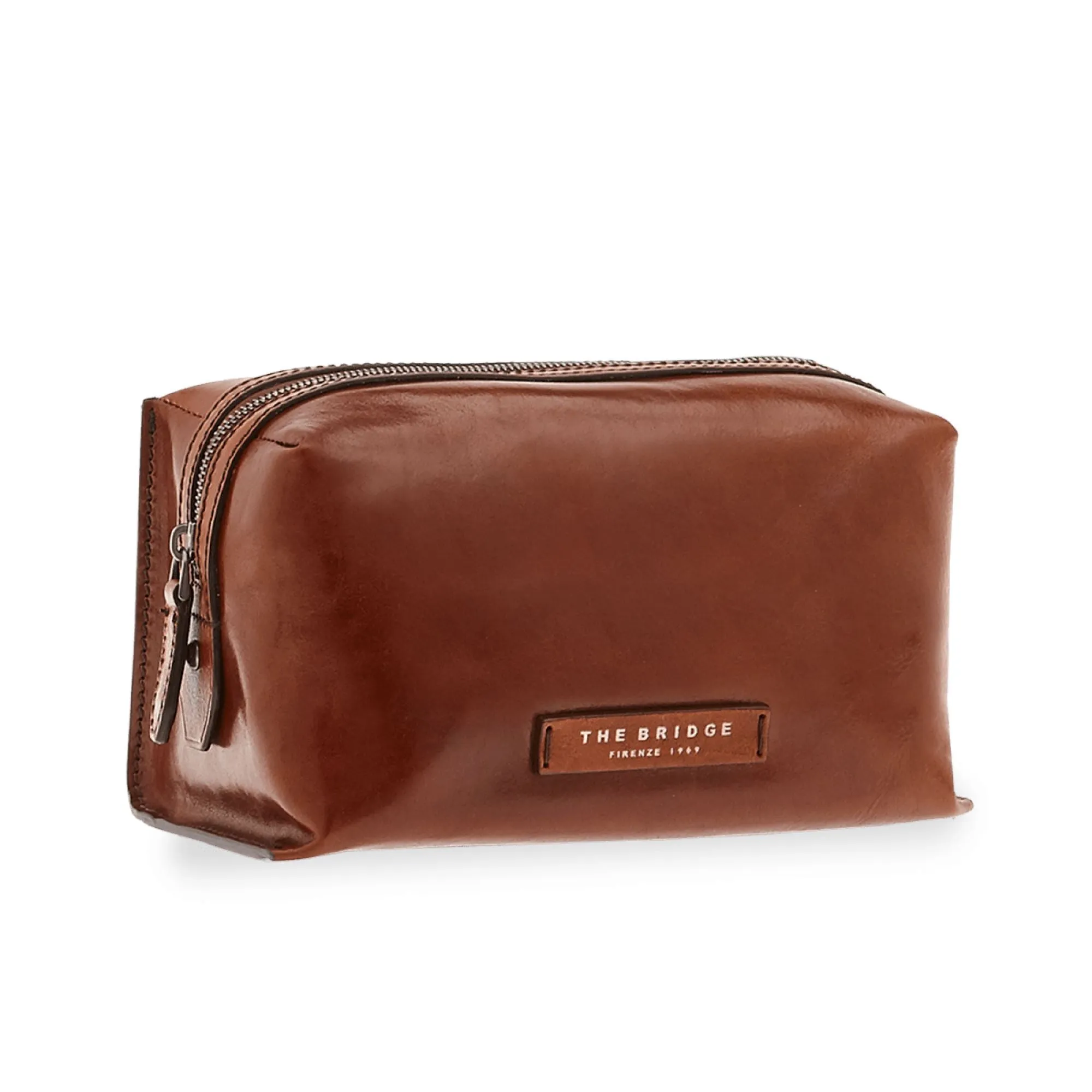 The Bridge Kallio Leather Toiletry Case