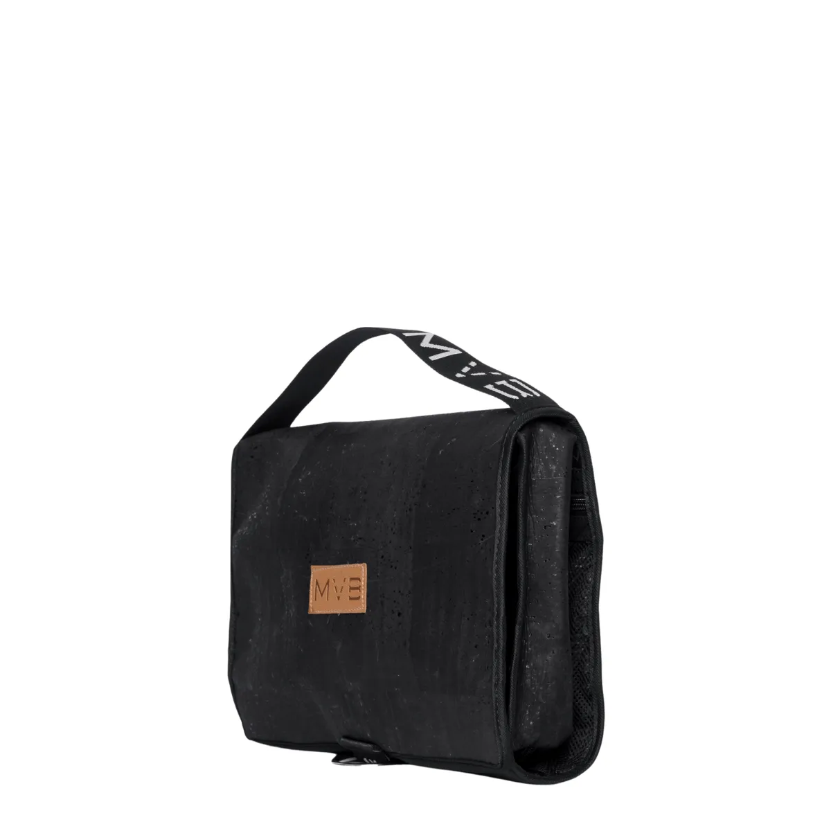 The Vegan Cork Toiletry Bag | Black