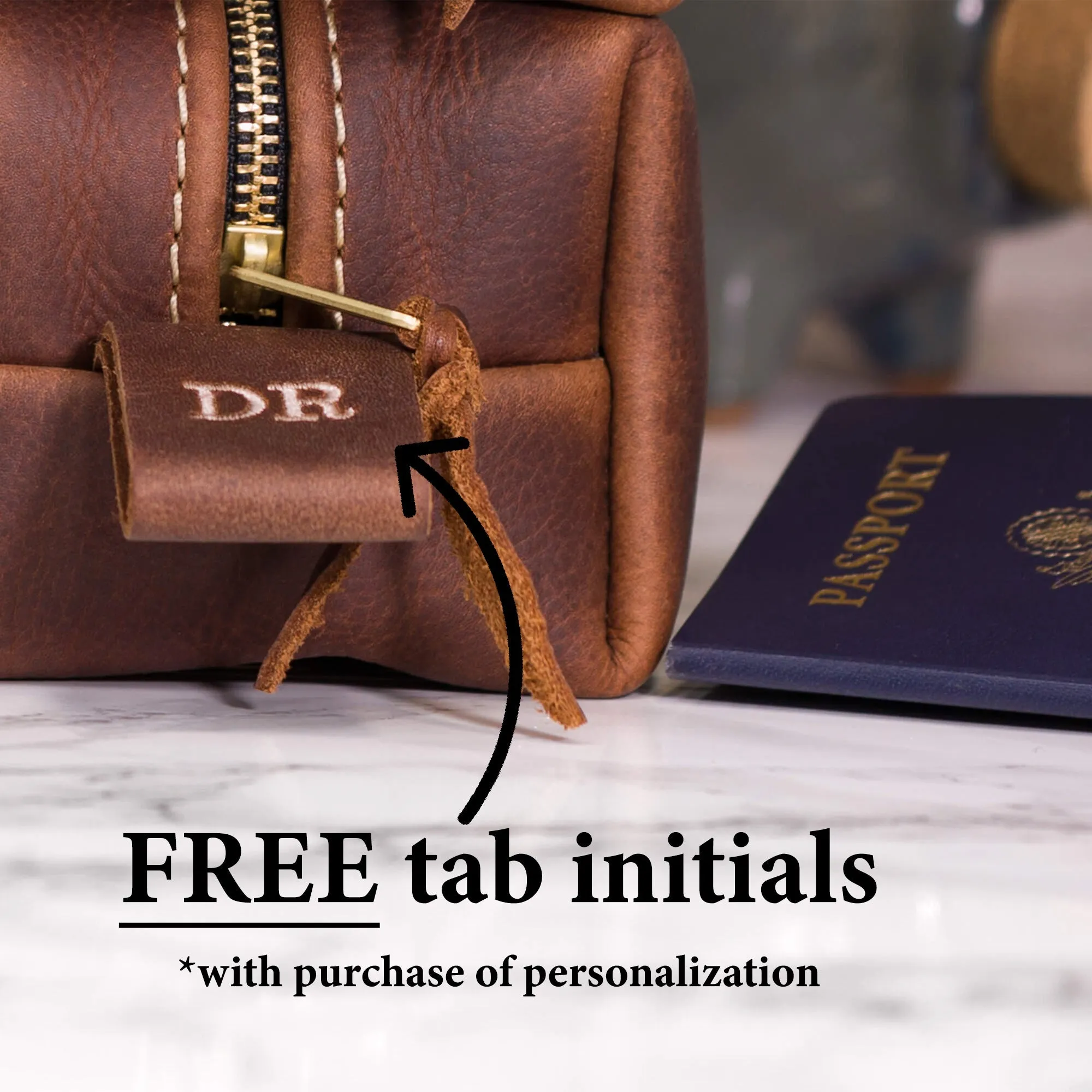Toiletry Bag by Lifetime Leather Co