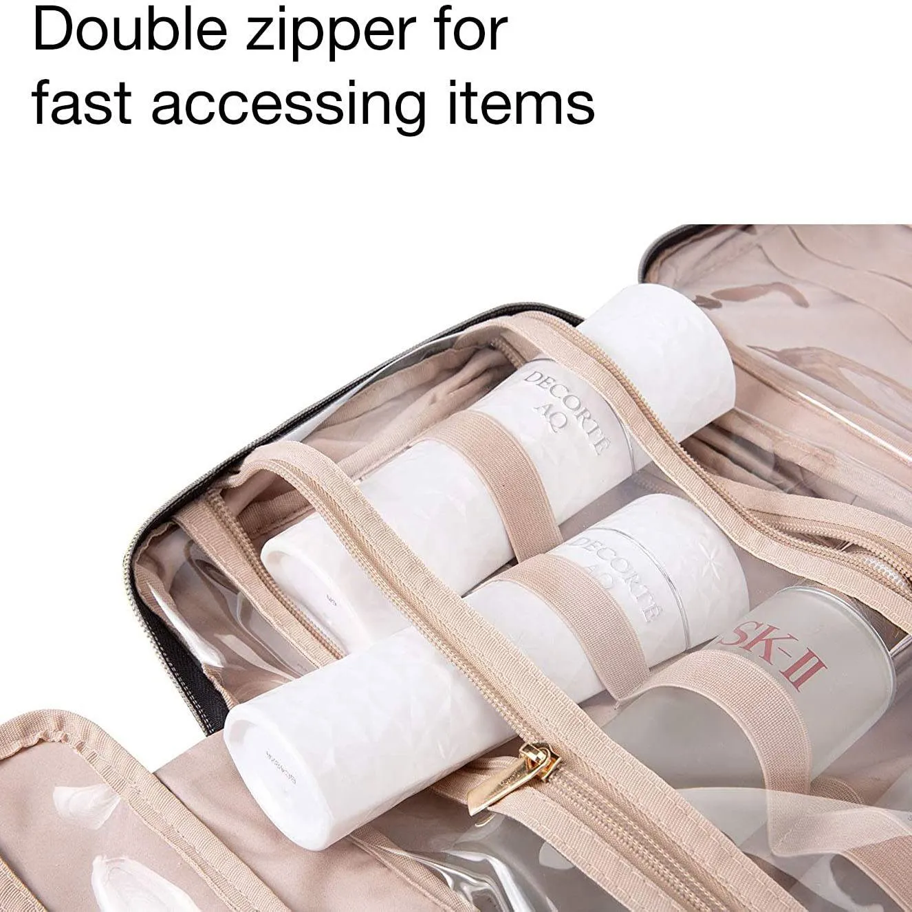 Toiletry Bag Travel Bag with Hanging Hook
