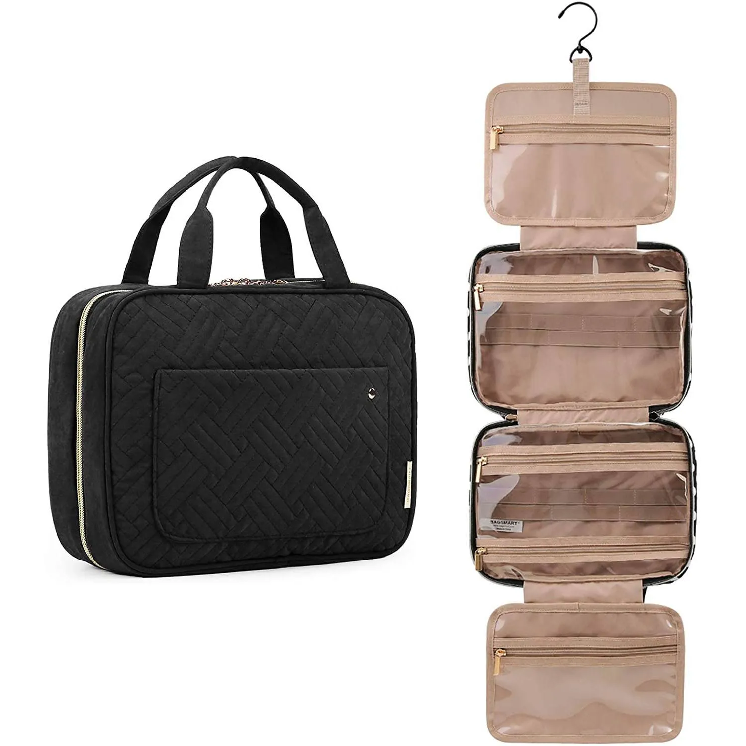 Toiletry Bag Travel Bag with Hanging Hook