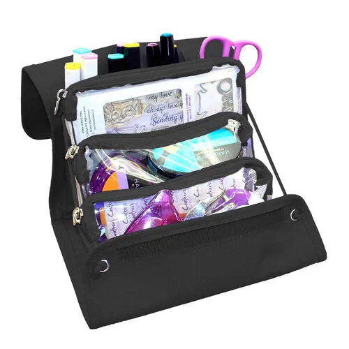 Totally-Tiffany Triangle Traveler - Black