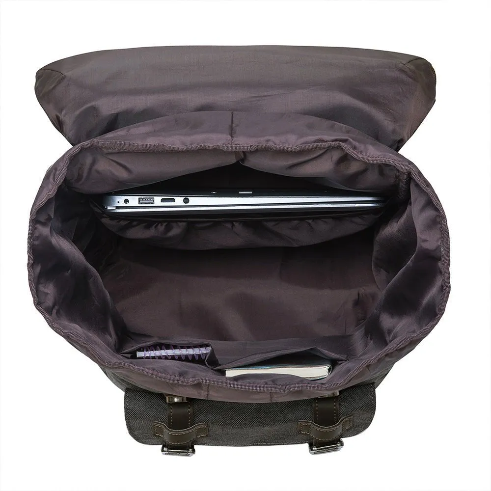 Travel Laptop Backpack, Oxford fabric( K1023-coffee)