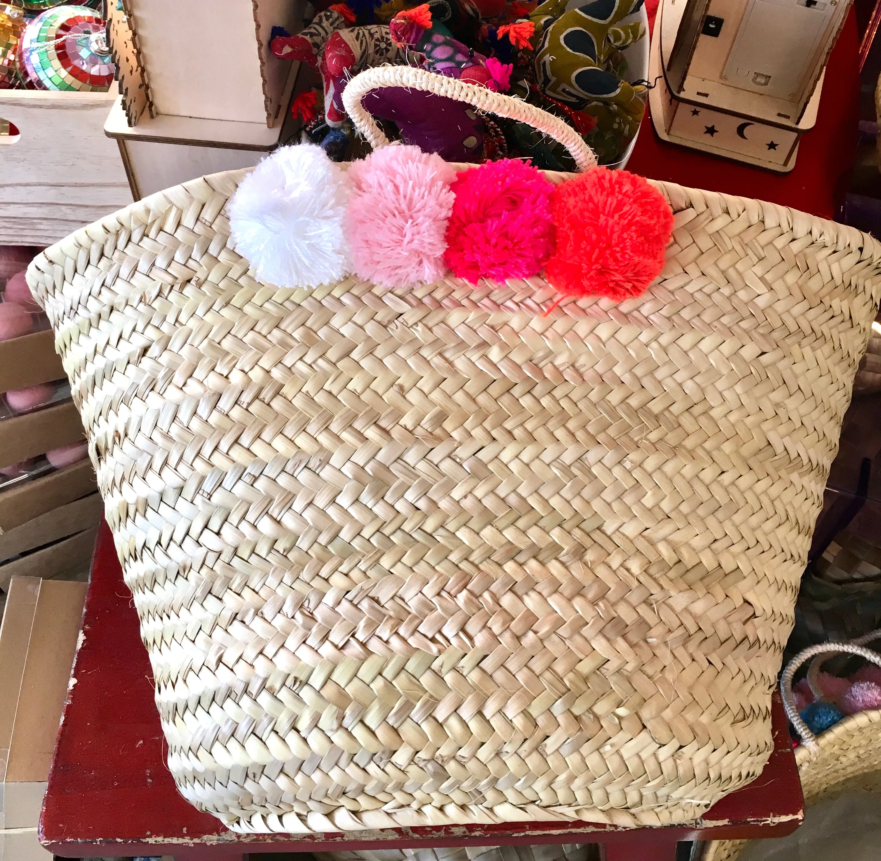 Woven Moroccan Tote - Includes Free Delivery on Oahu