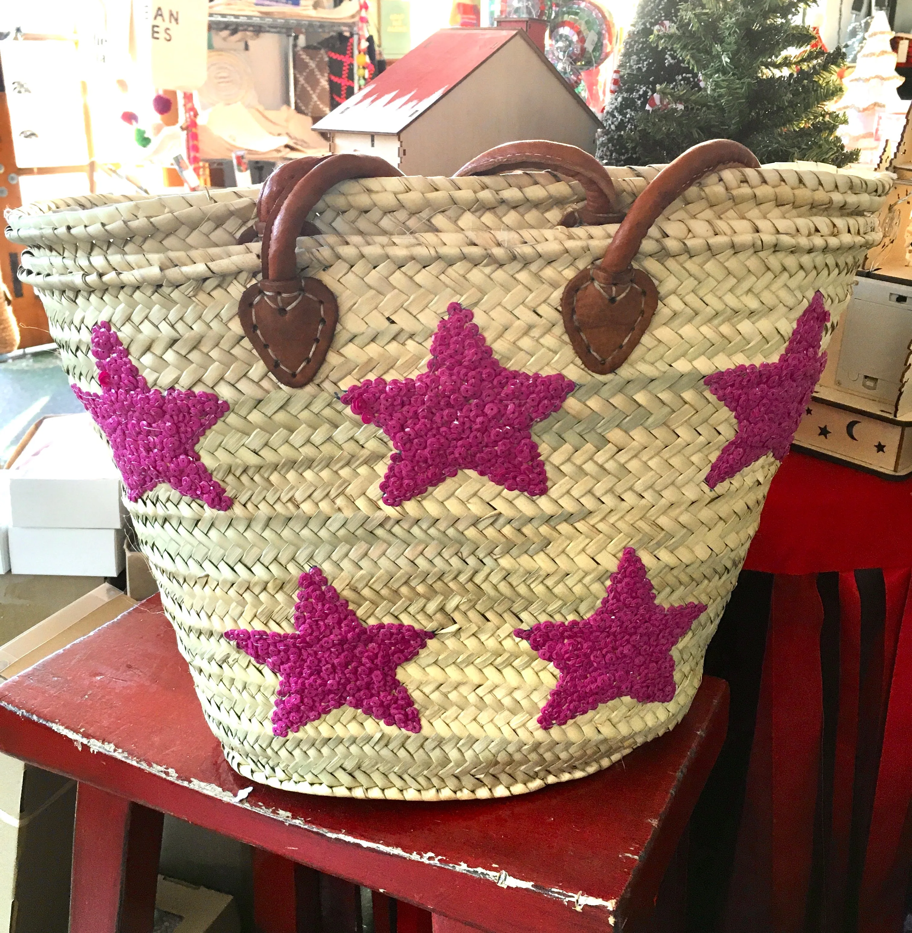 Woven Moroccan Tote - Includes Free Delivery on Oahu
