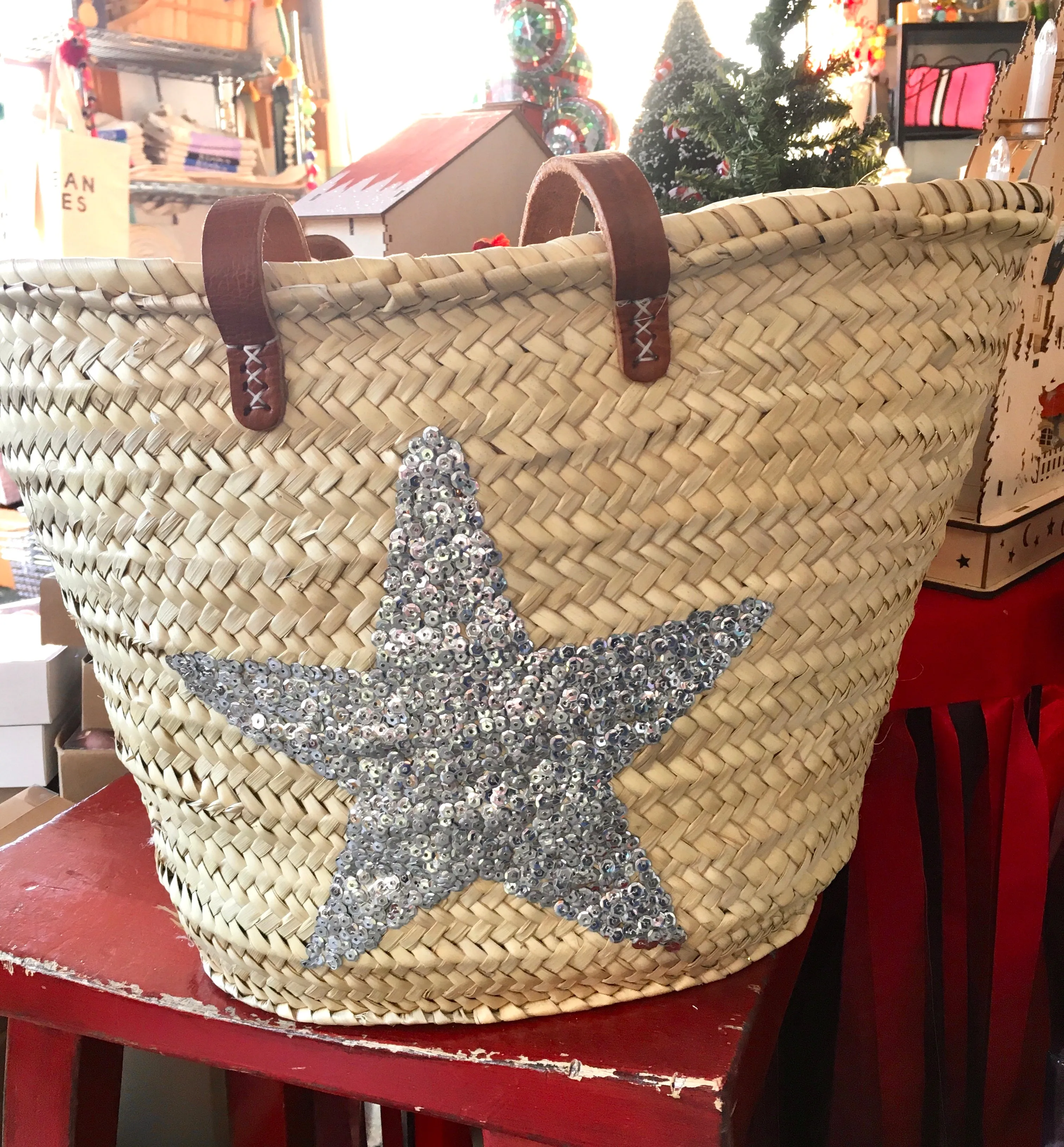 Woven Moroccan Tote - Includes Free Delivery on Oahu