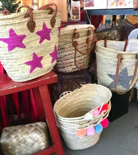 Woven Moroccan Tote - Includes Free Delivery on Oahu