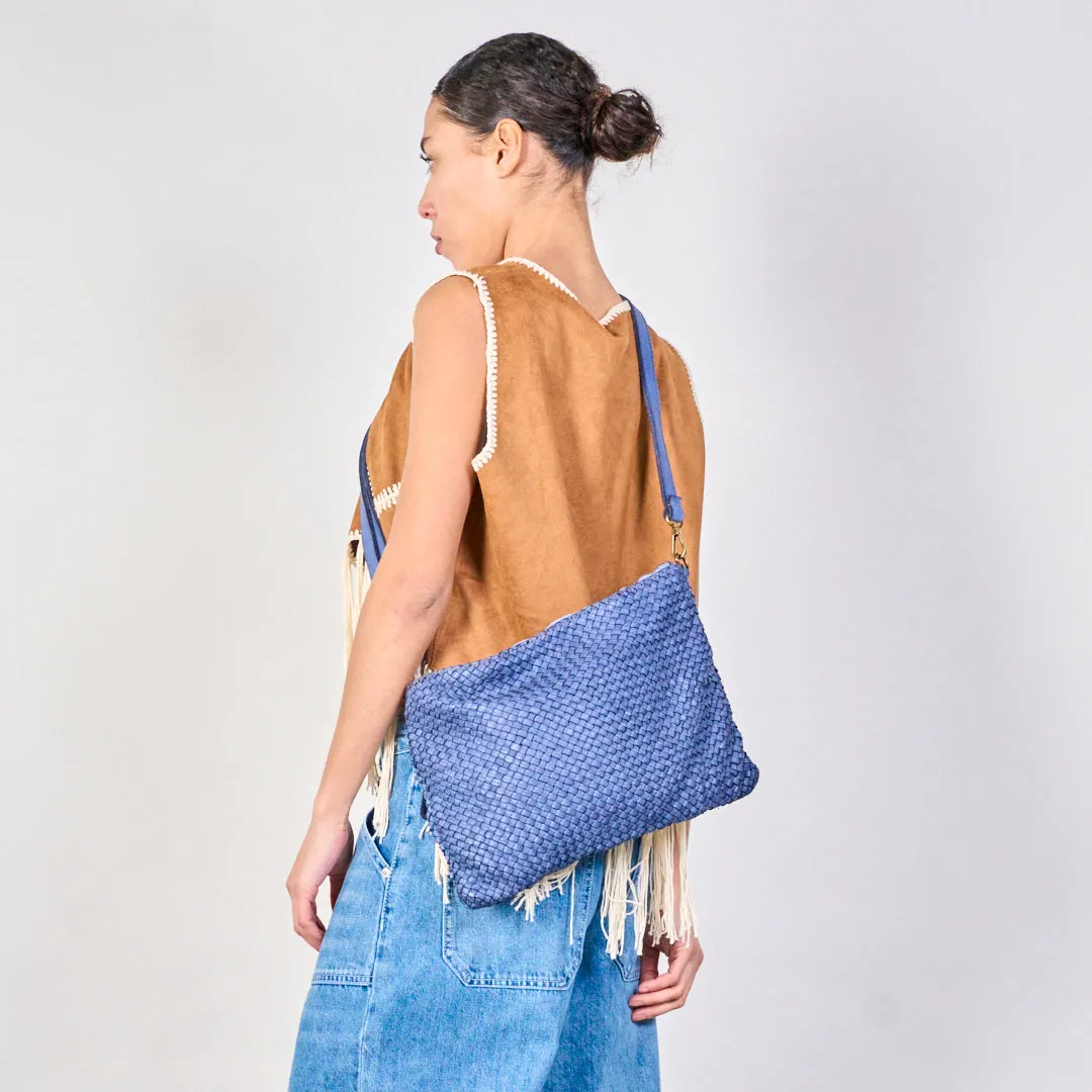 Woven texture clutch bags wholesale